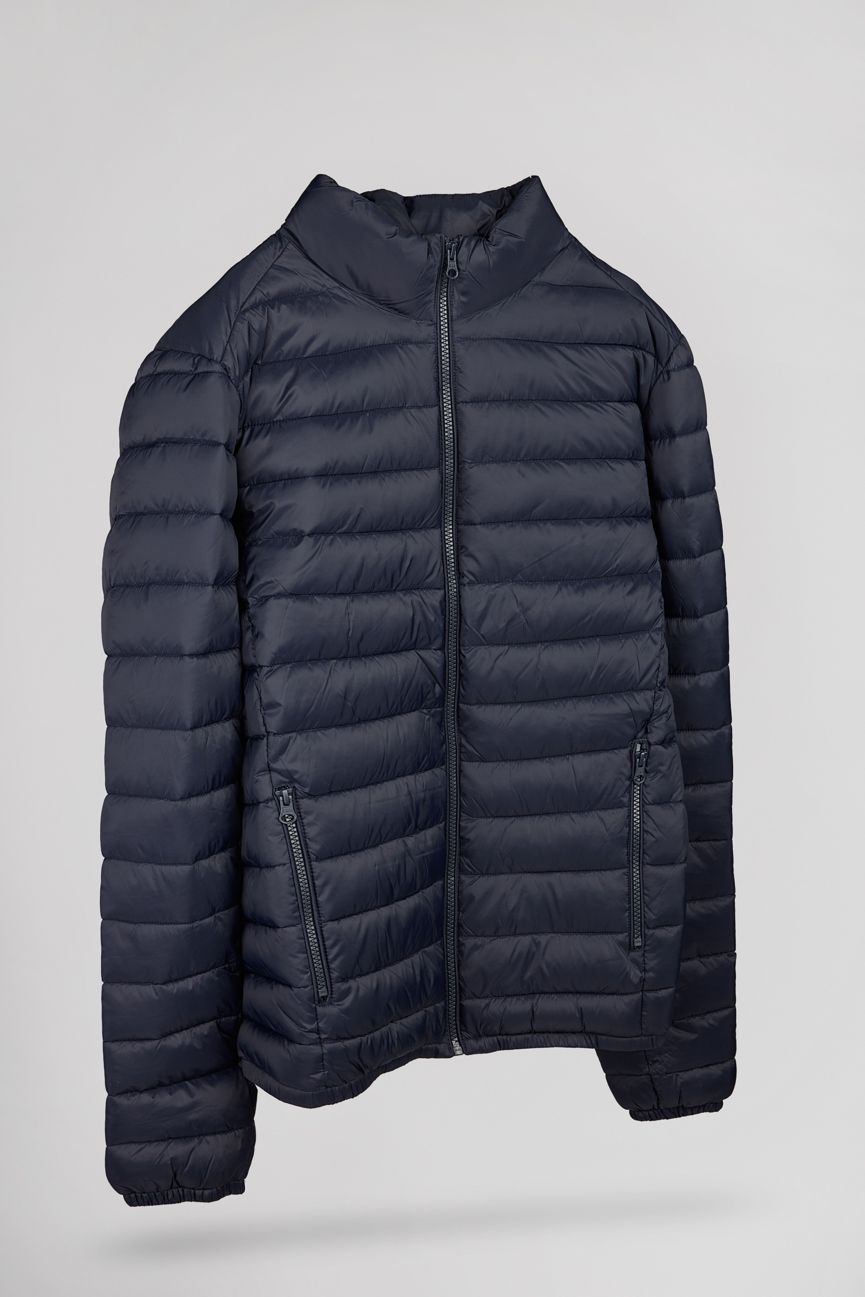 Teddy Smith Blight doudoune légère total navy capuche homme