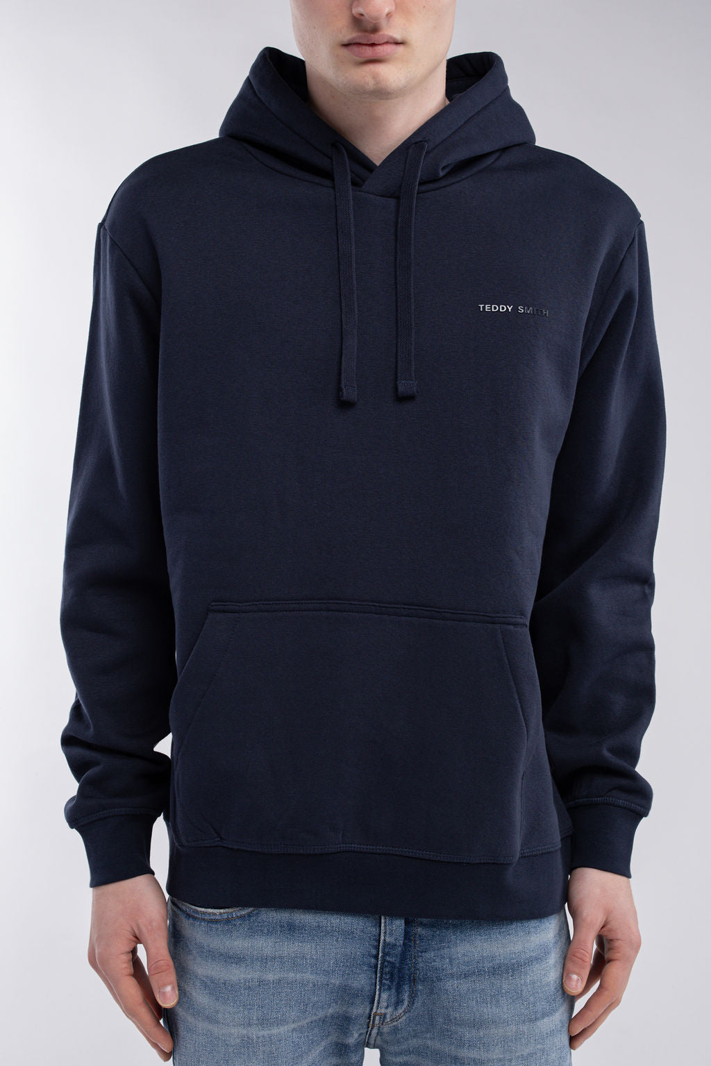 Teddy Smith S-Nark Hoody sweat navy poche kangourou