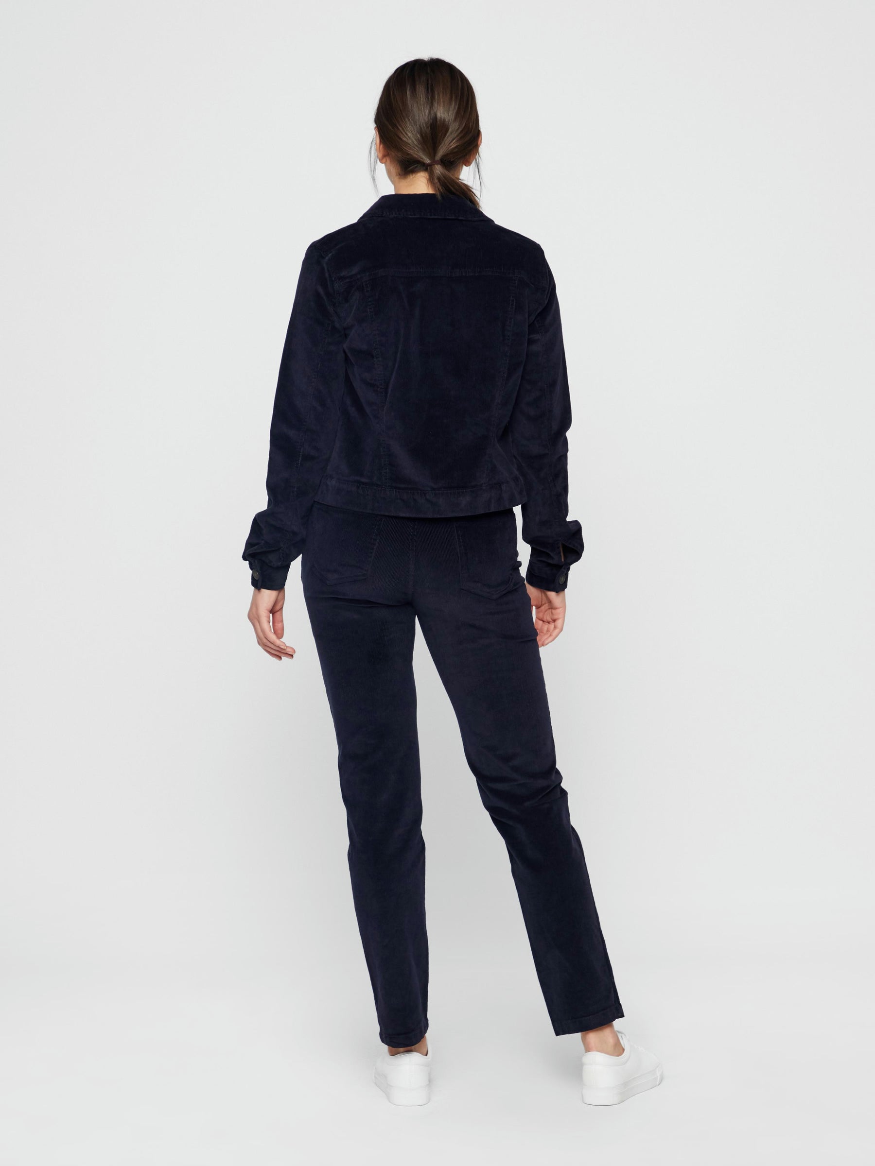 Noisy May veste velours femme slim stretch