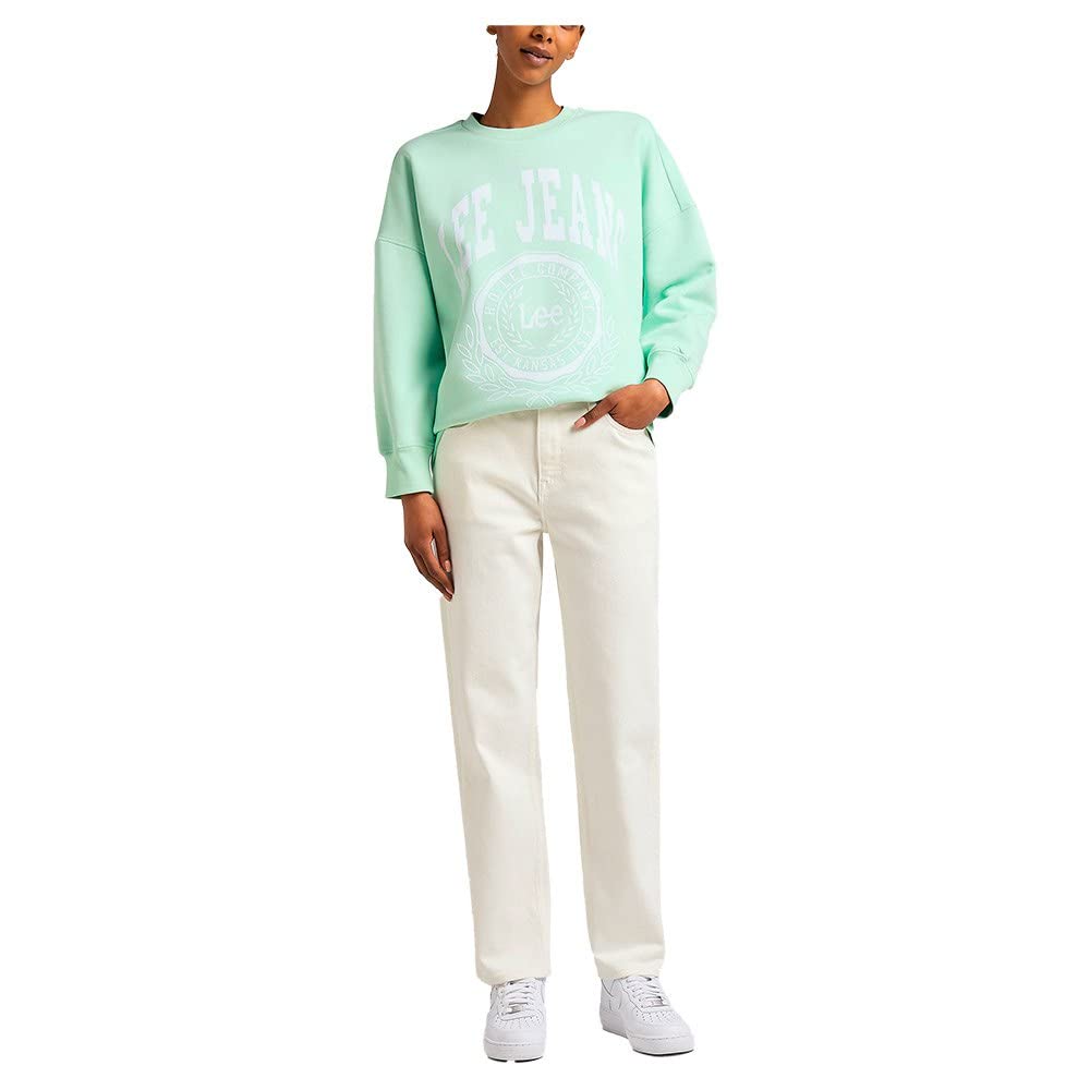 Lee Oversized sweat femme seaglass ample