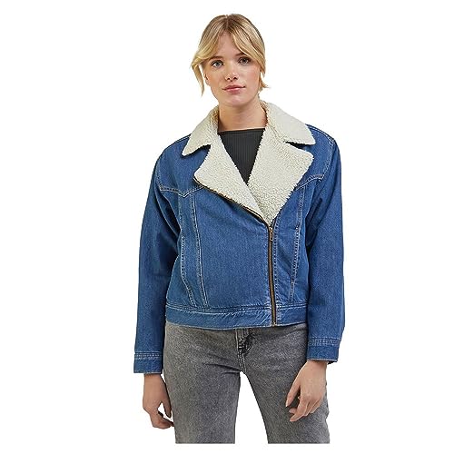 Lee Sherpa Moto JKT veste denim XL doublure sherpa