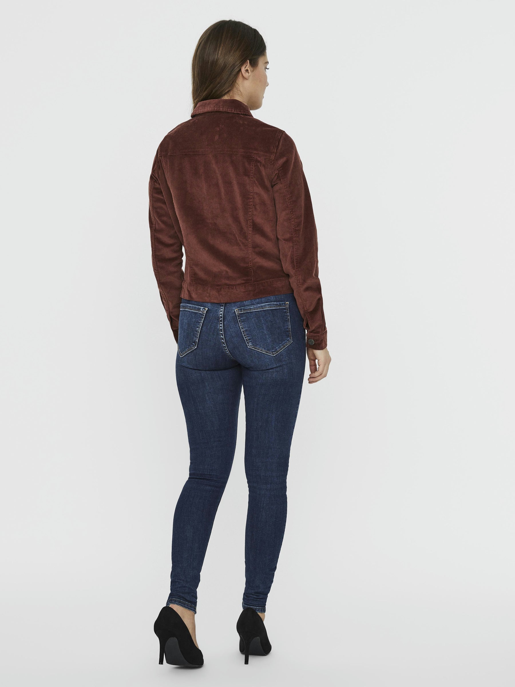 Noisy May veste velours côtelé slim coton stretch