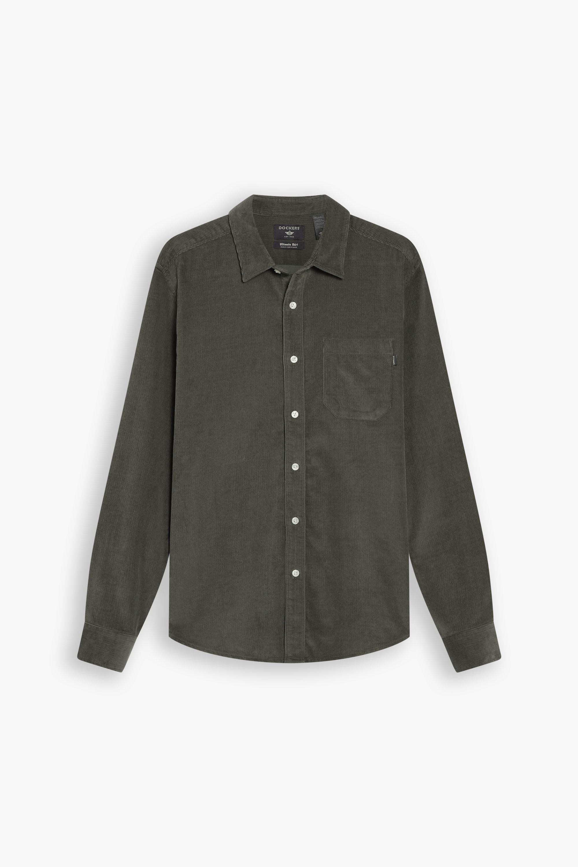 Dockers Ultimate chemise regular homme verte coton