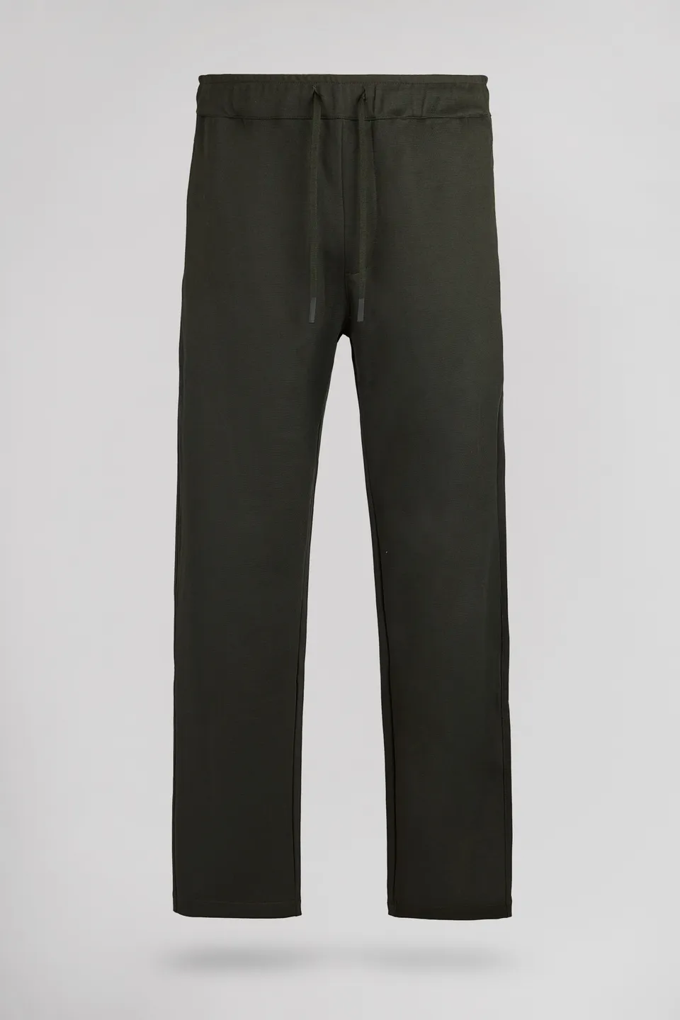 Teddy Smith P-Vibes Pique pantalon Deep Kaki taille élastique