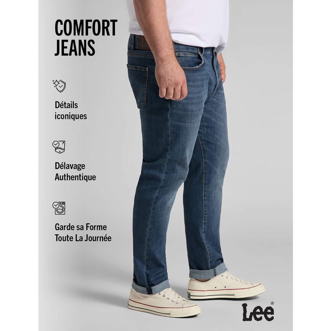 Lee MVP Slim Fit jean slim homme King 32/36 stretch