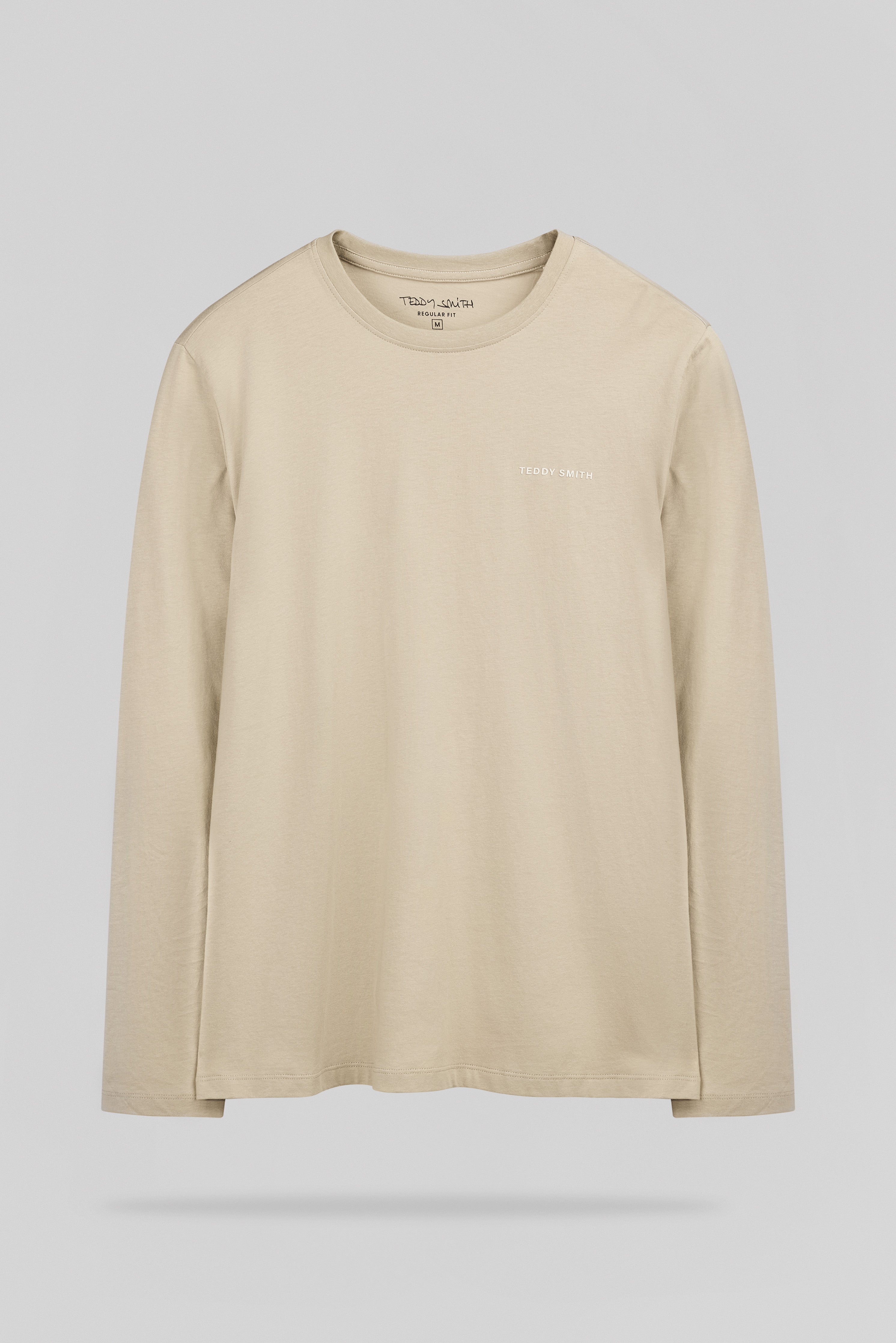 Teddy Smith The Tee 2 ML t-shirt manches longues beige