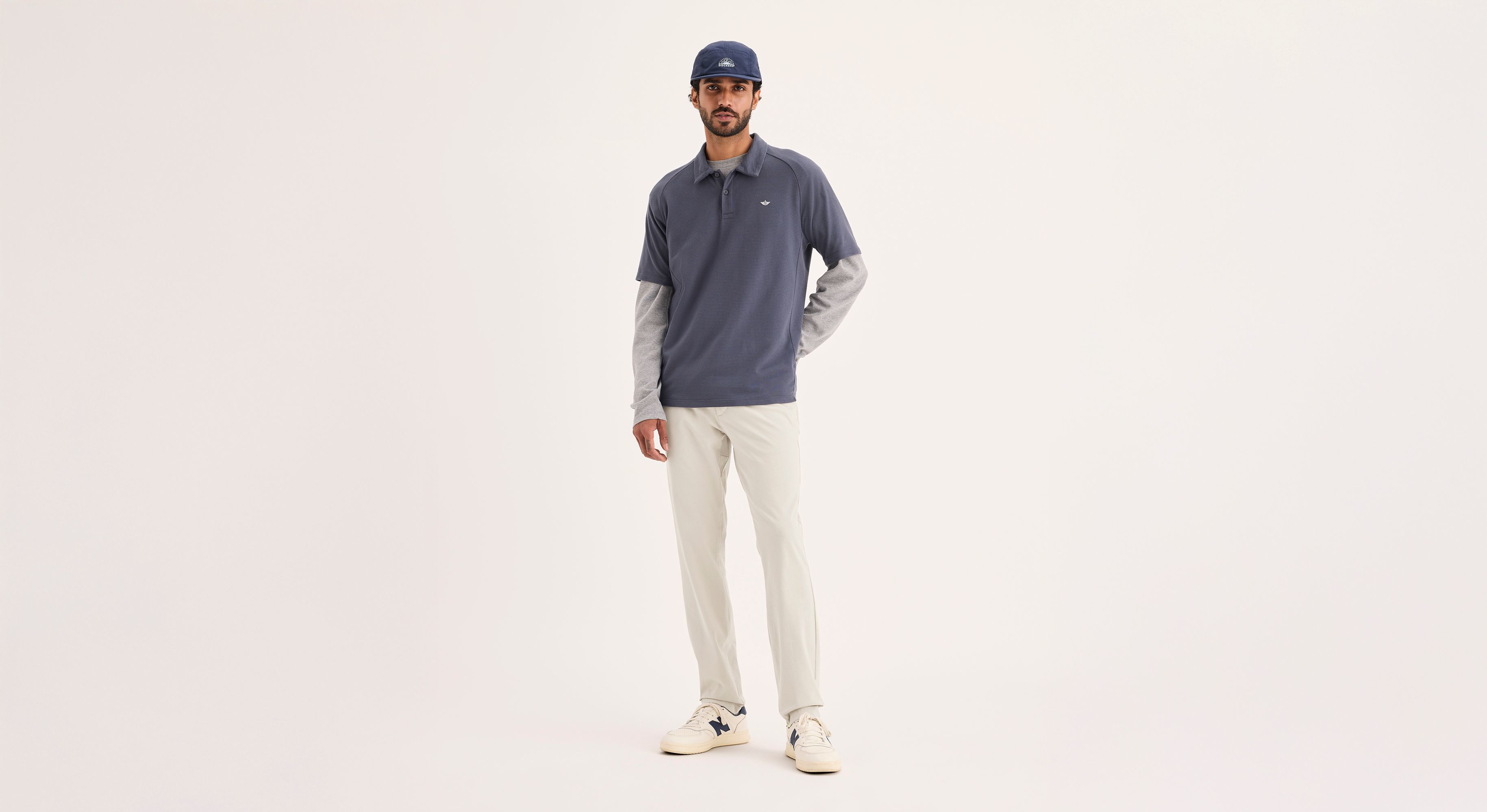 Dockers Go Activeflex Skinny chino beige stretch