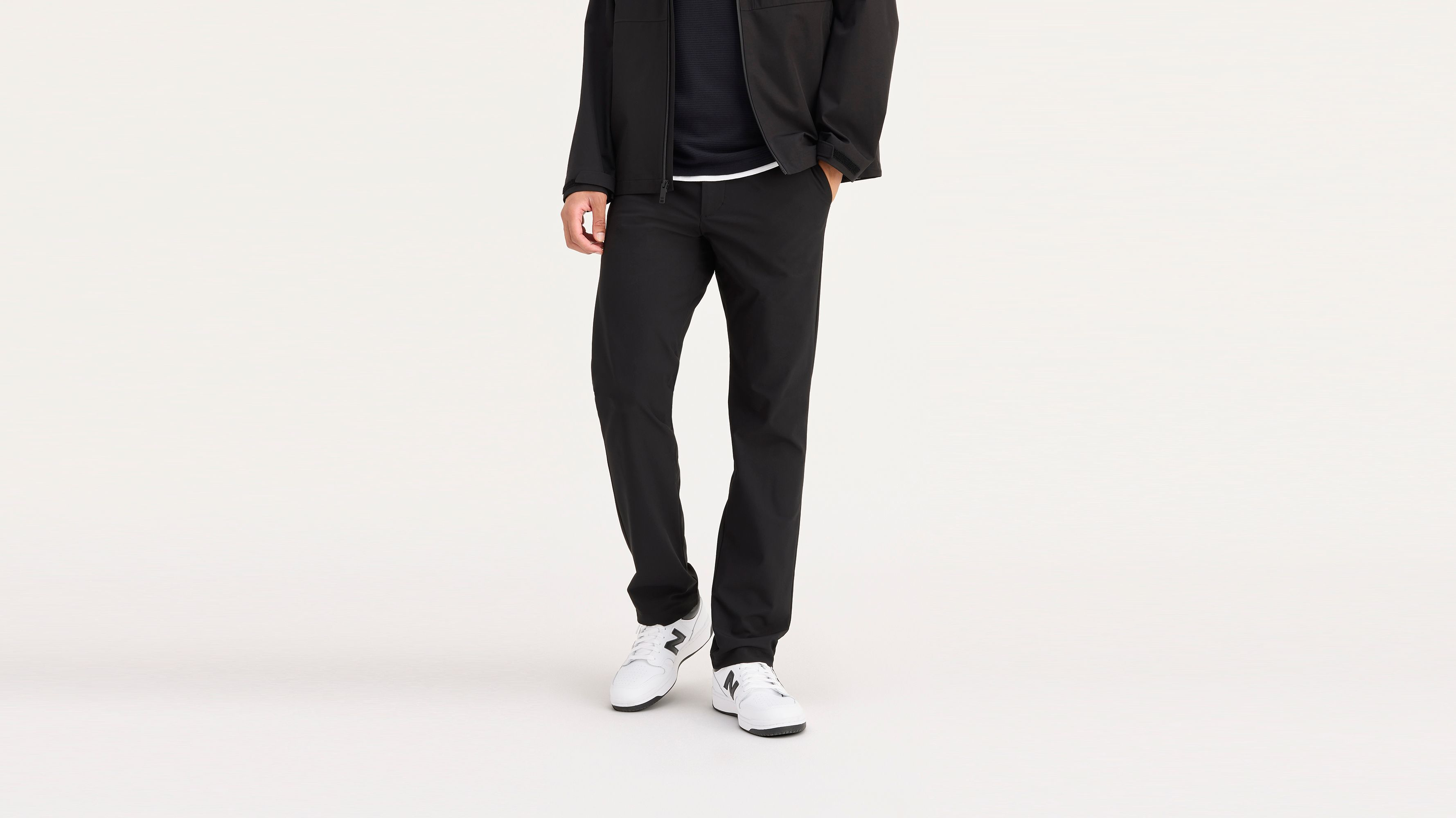 Dockers Go Airweave Chino Slim Homme Noir Respirant