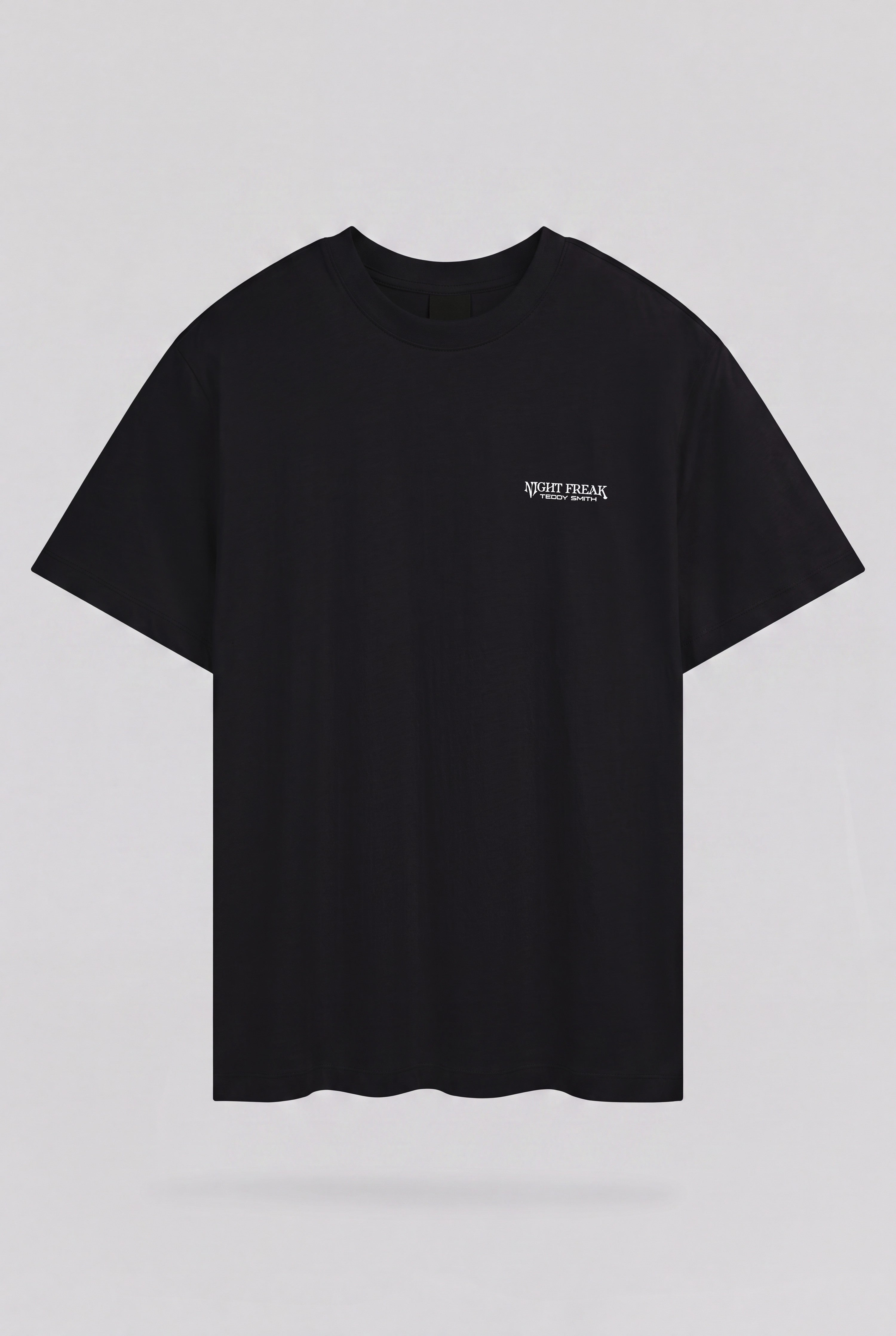 Teddy Smith T-Face MC T-shirt homme noir relaxed graphique