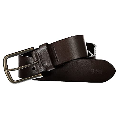 Lee Core Belt ceinture homme cuir marron foncé 85