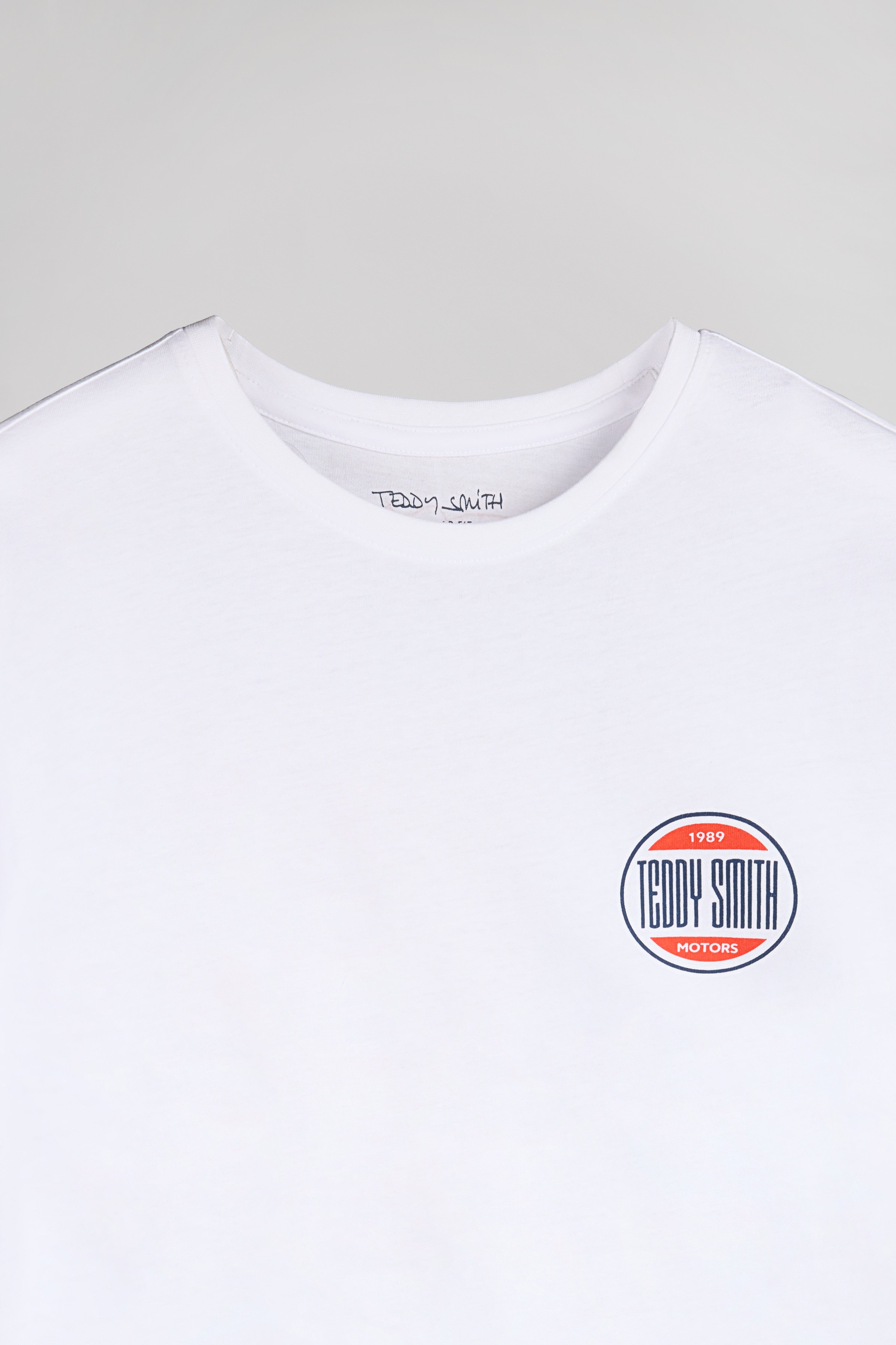 Teddy Smith T-Cars 1 MC t-shirt homme blanc racing