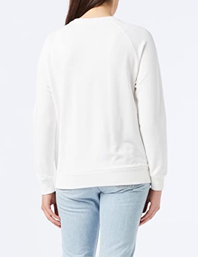 Lee Crew sweat-shirt femme délavé manches raglan