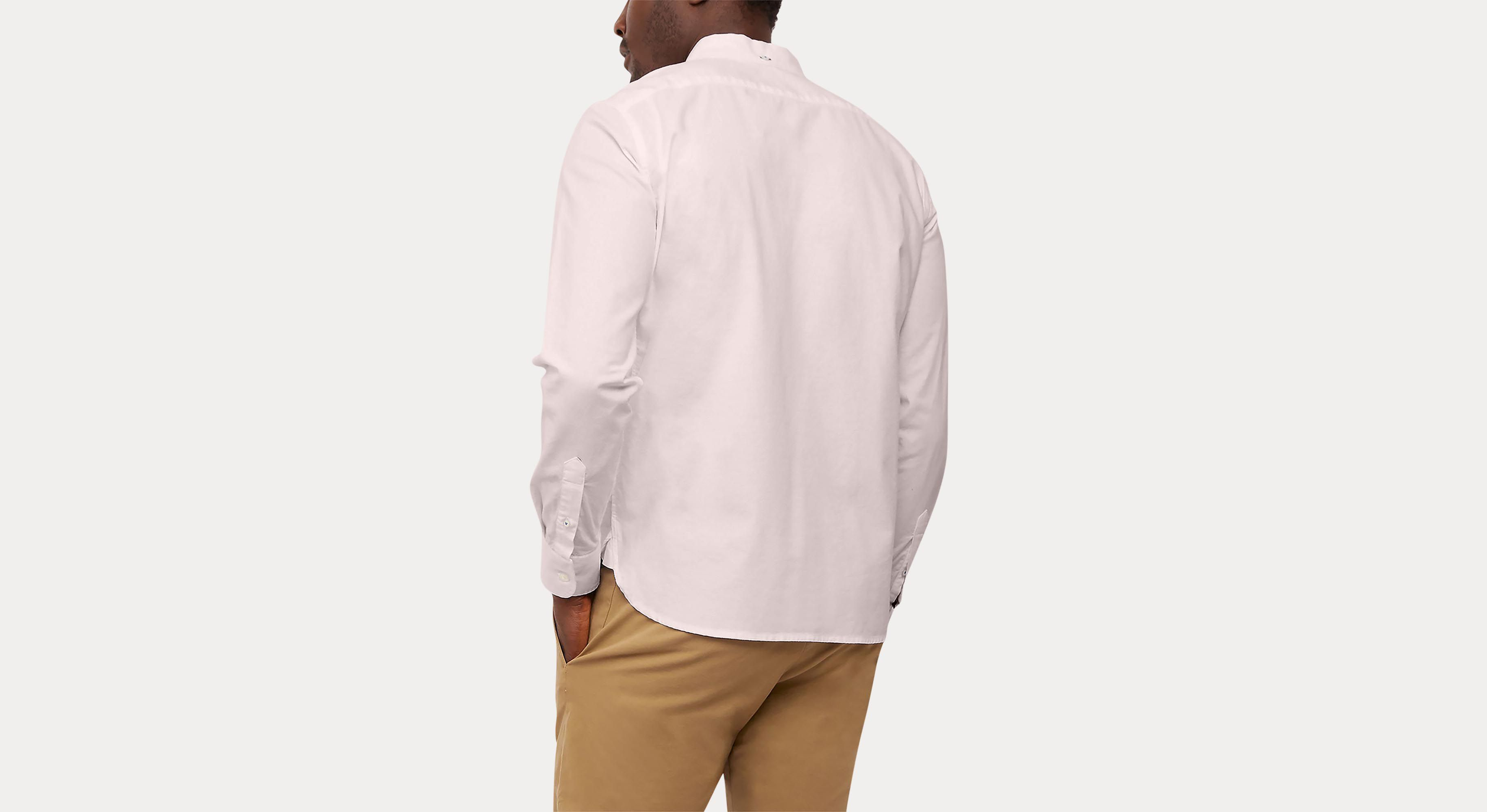 Dockers Oxford chemise homme slim rose calcite