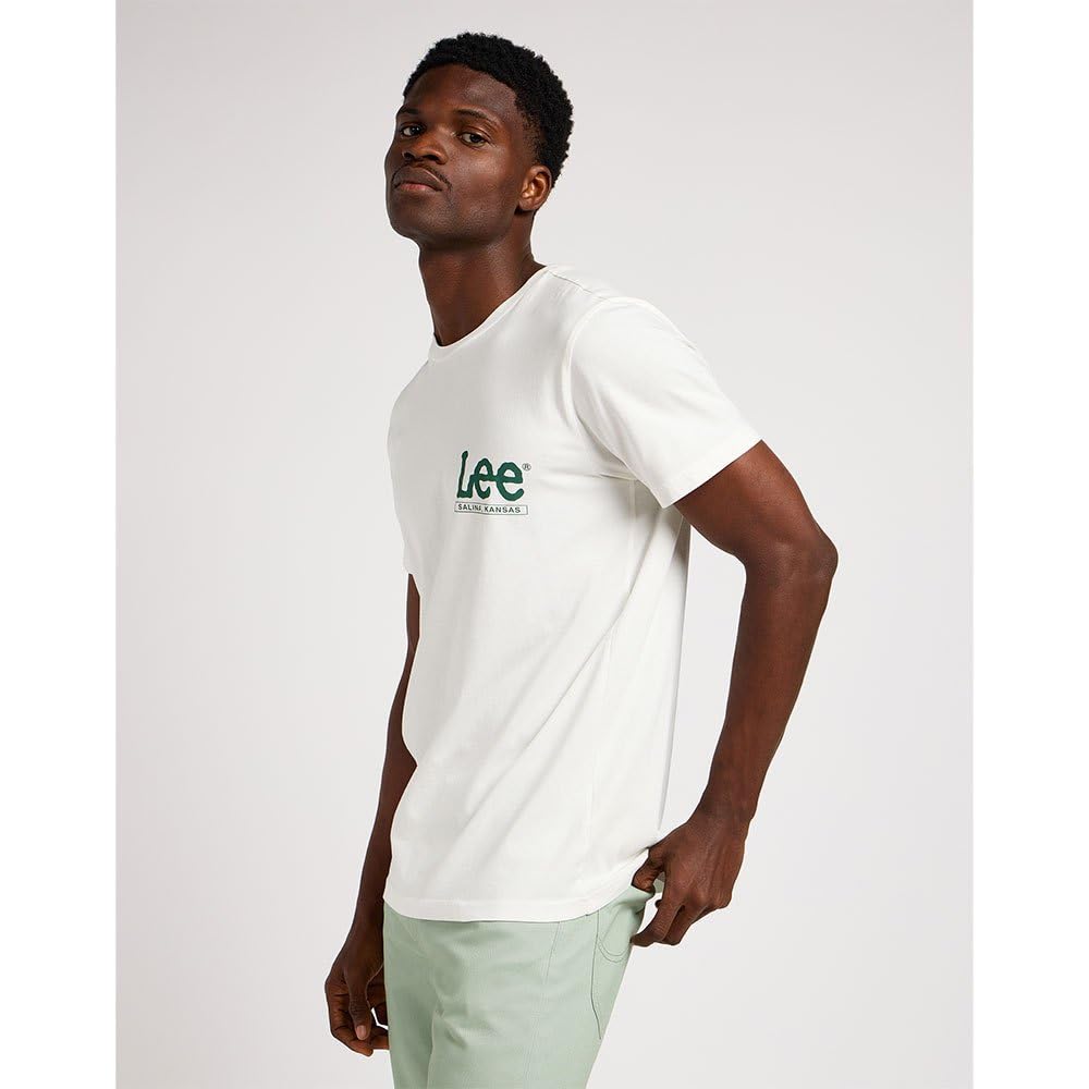 Lee SS Tee t-shirt homme écru coton
