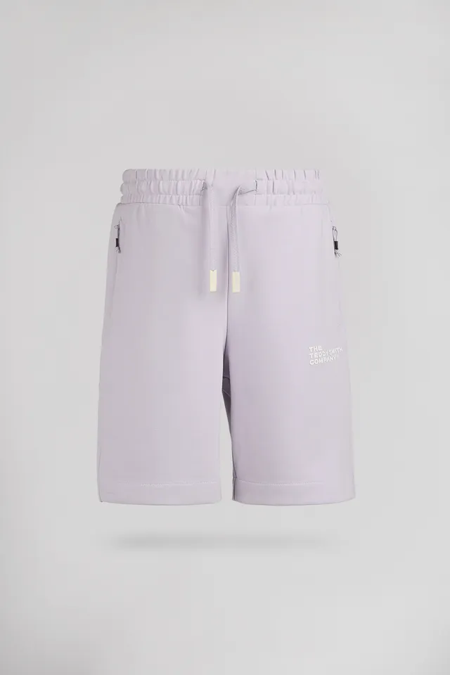 Teddy Smith S-Company Short Lavande Garçon Coton