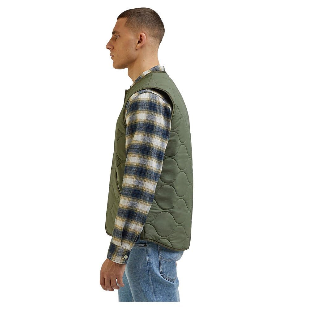 Lee Vest veste homme L olive coupe regular