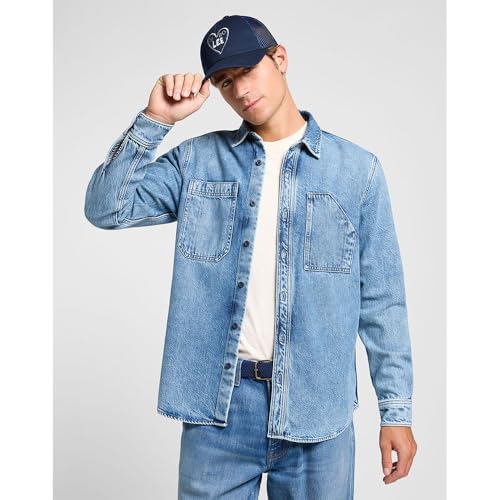 Lee Trucker Cap Casquette Rivet Navy 100% Coton