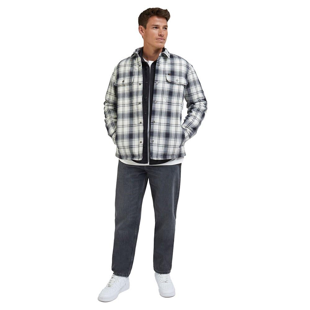Lee Workwear Overshirt surchemise homme S écru coton