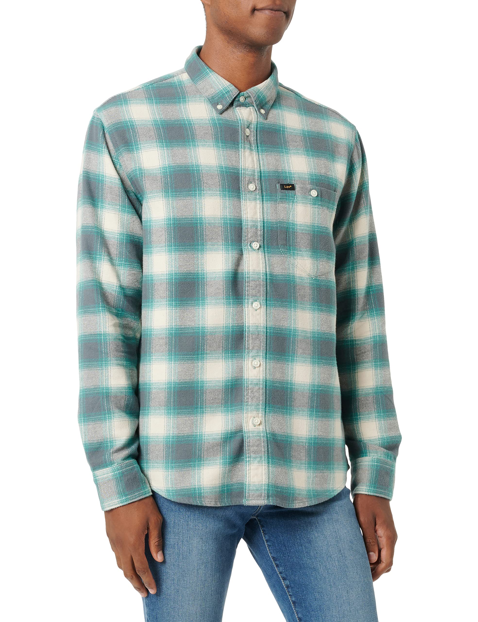 Lee Riveted Shirt chemise homme Monaco velours côtelé