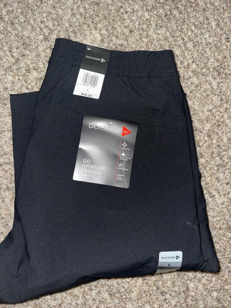 Dockers Go Airweave jogger homme bleu slim