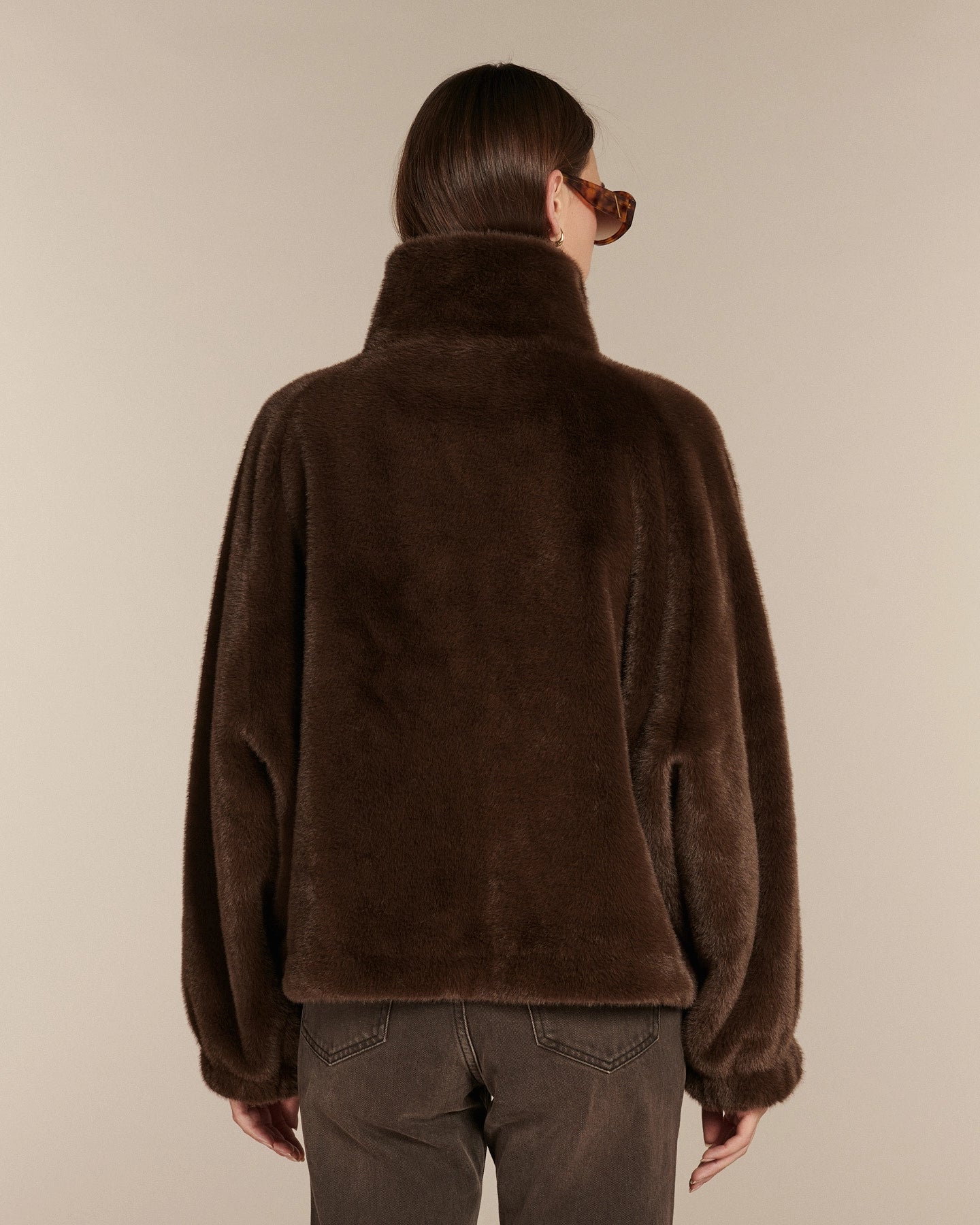 Labdip Boy Mink Paddington veste fausse fourrure