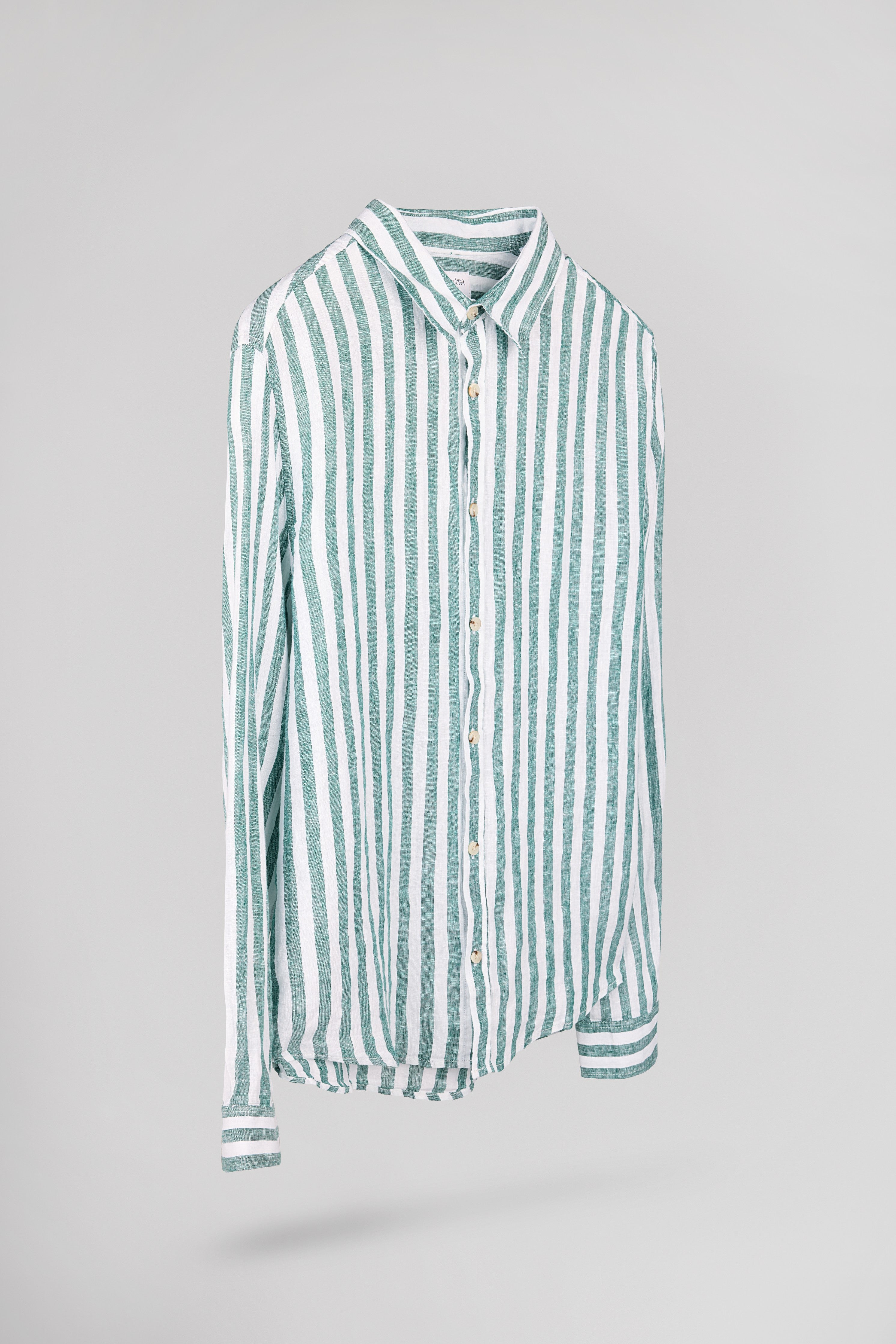 Teddy Smith C-Linen chemise lin Forest Green taille S