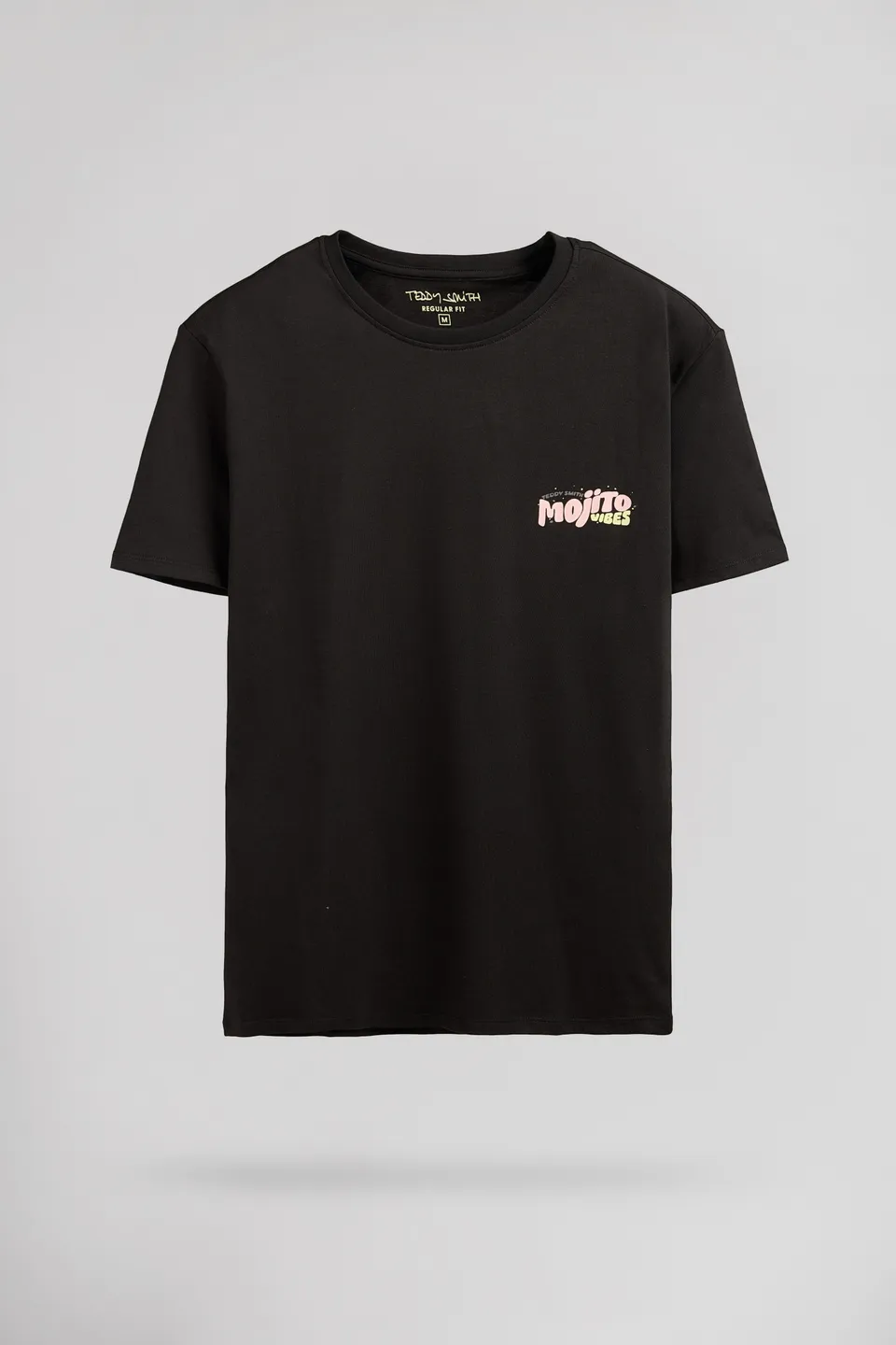 Teddy Smith T-Mojito MC Charbon t-shirt homme coton