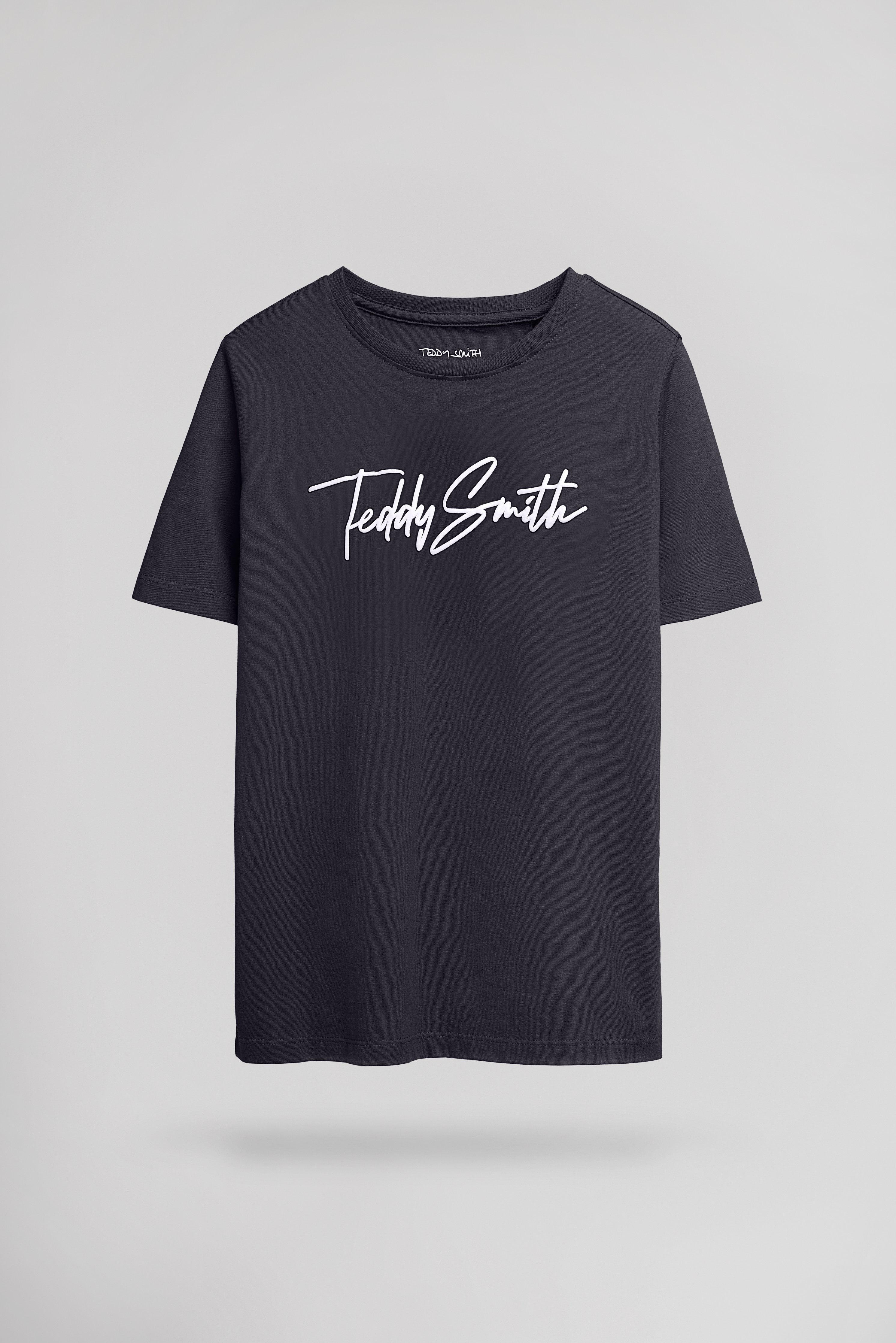 Teddy Smith T-Evan MC JR Dark Navy t-shirt garçon coton