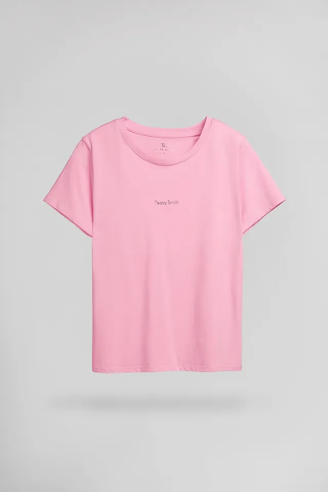 Teddy Smith T-Ribelle MC t-shirt femme rose