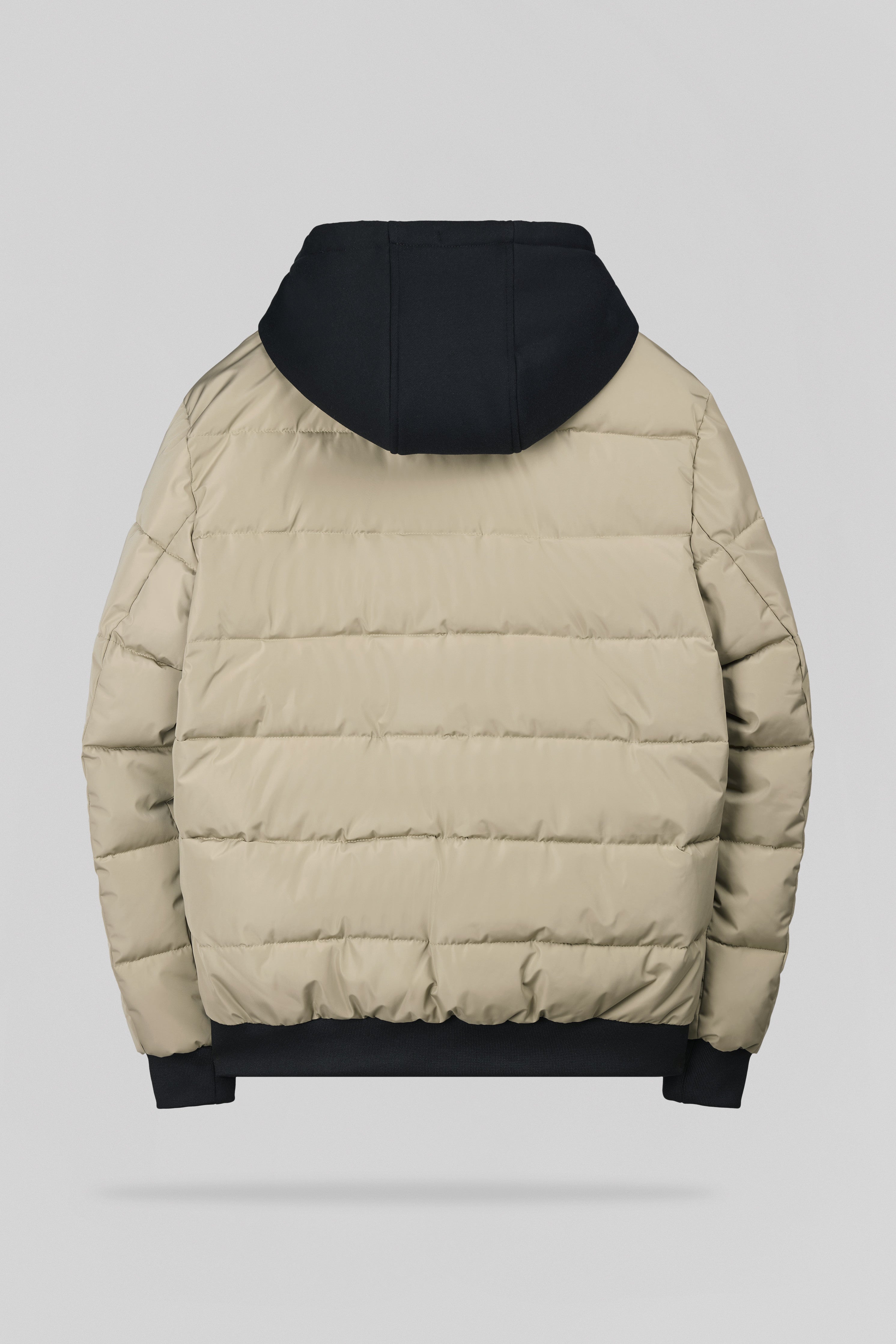 Teddy Smith B-East Wolf doudoune beige capuche amovible
