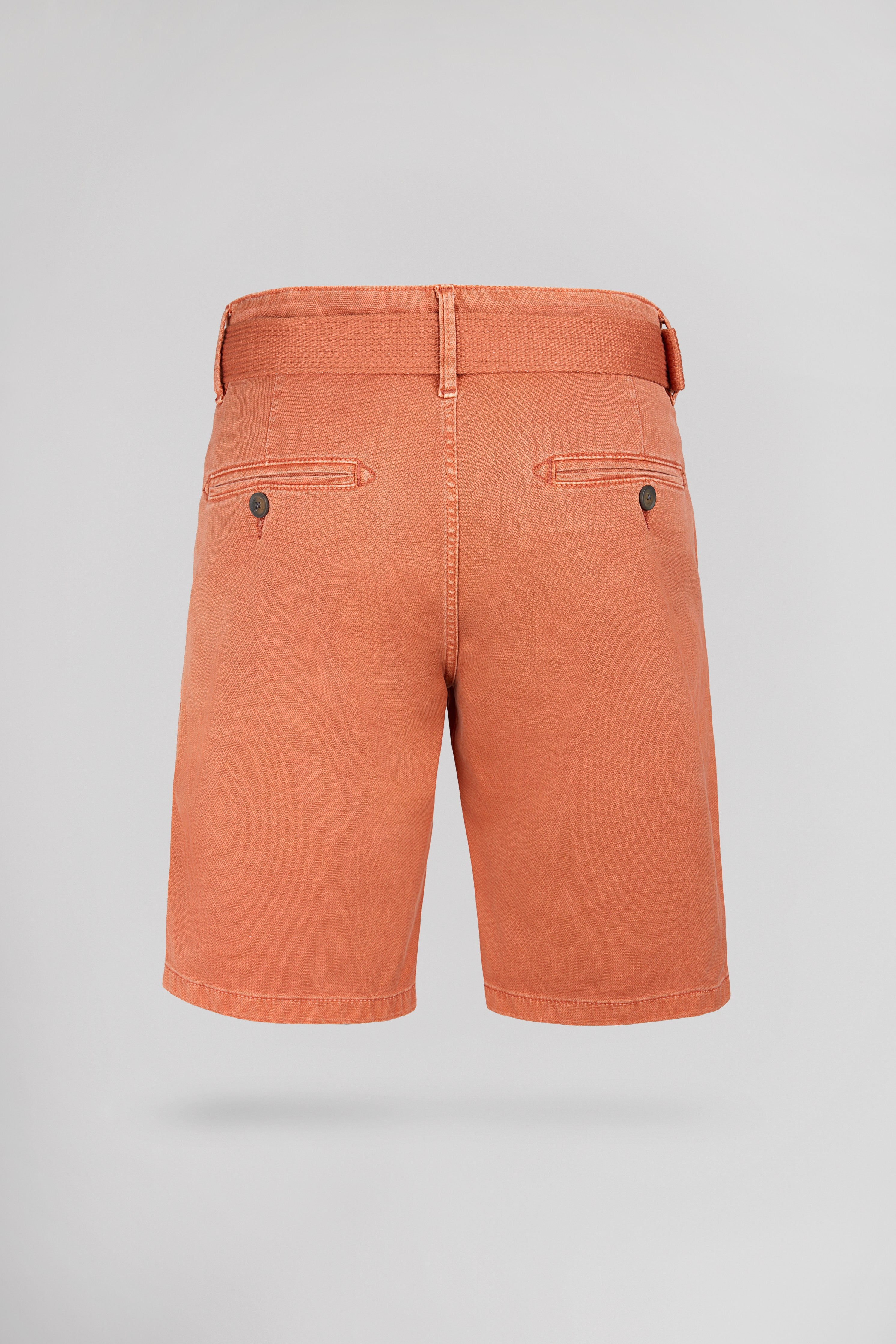 Teddy Smith Staton Chino short nordic red ceinture amovible