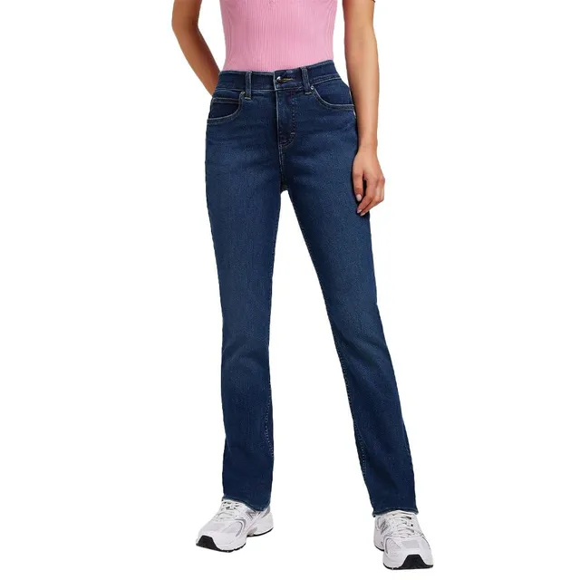 Lee jean femme 33W/33L taille haute coton