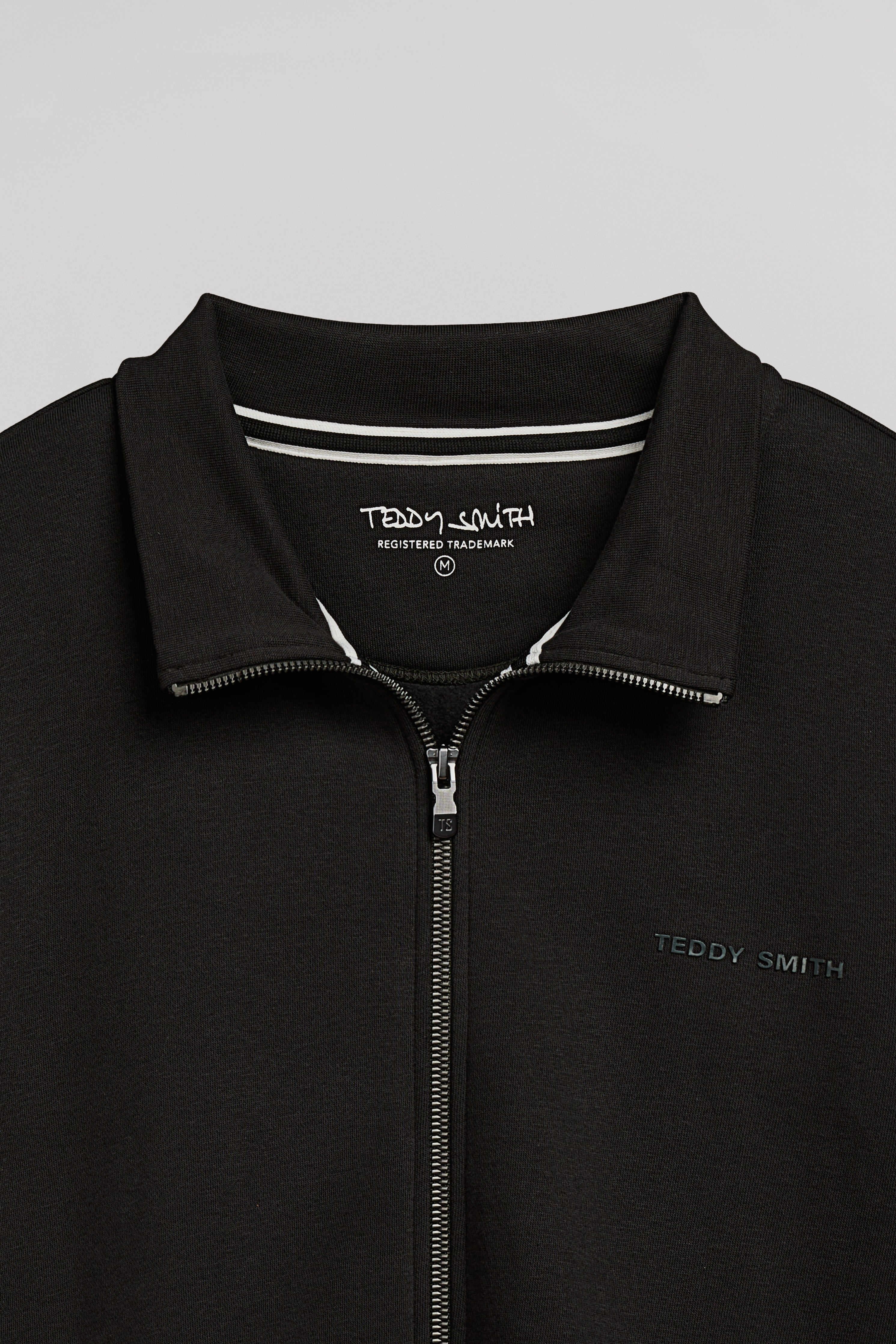 Teddy Smith G-Narkus Zip gilet sweat noir coton