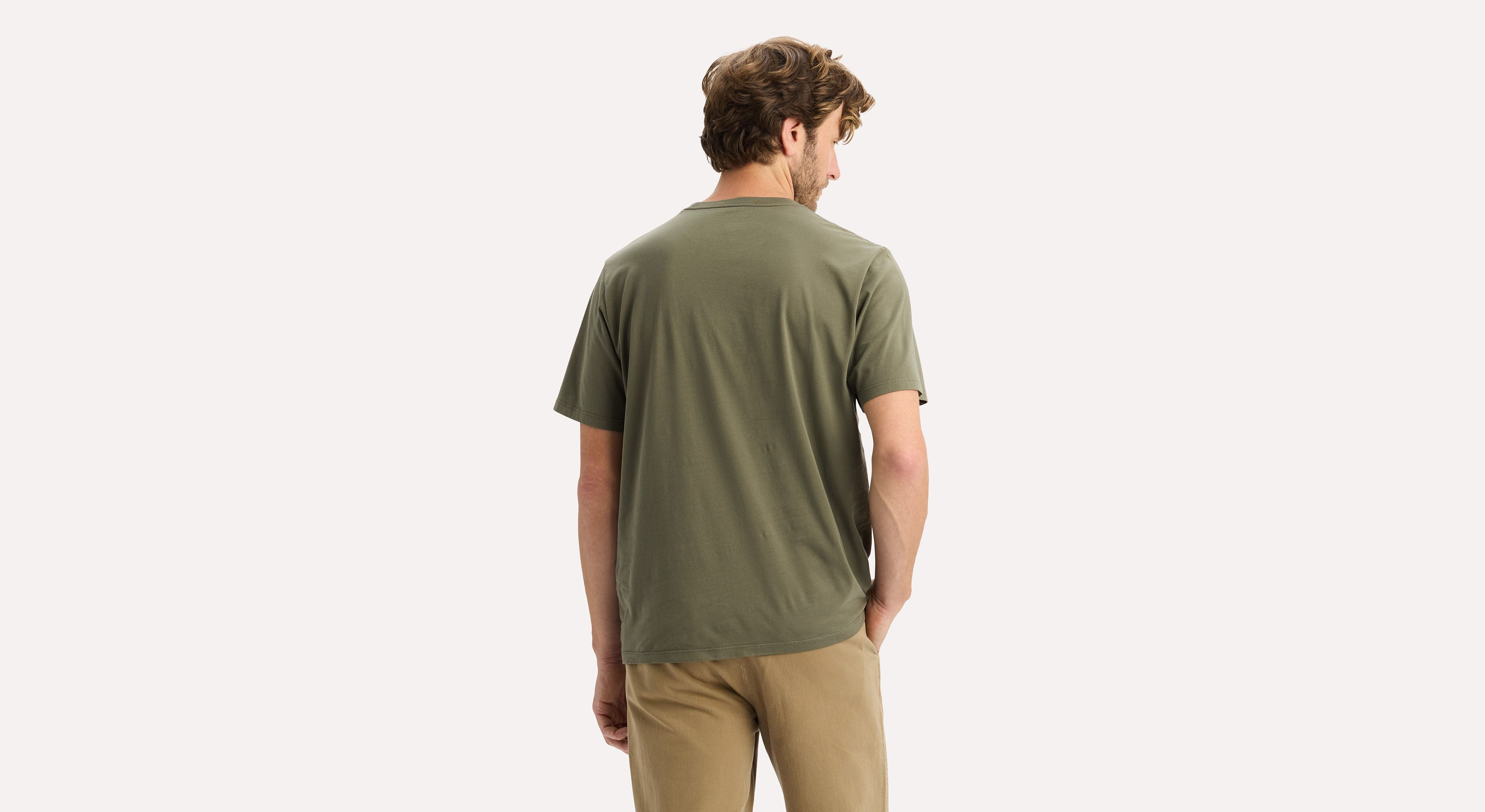 Dockers Graphic Tee Regular Fit tee-shirt vert camo délavé