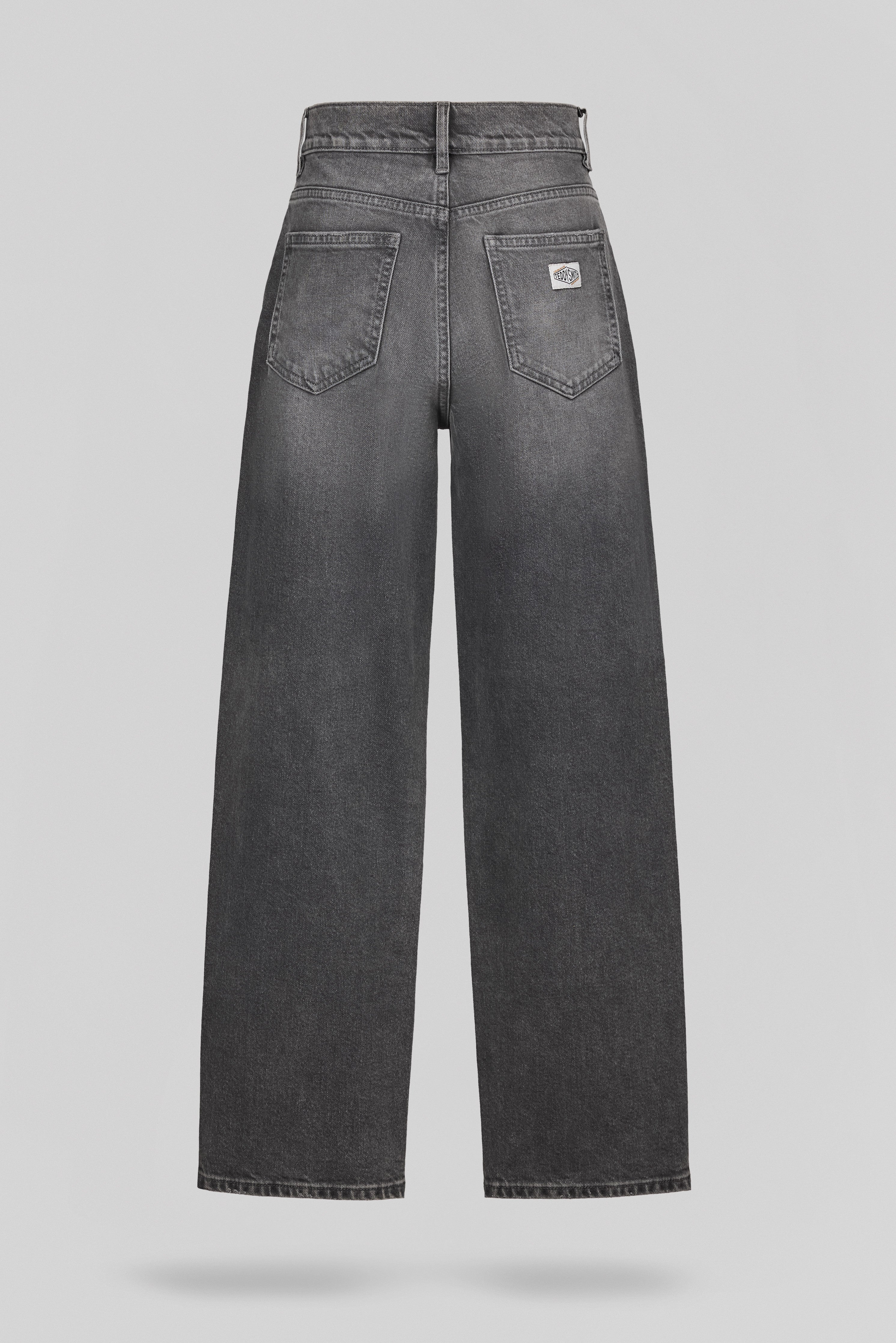 Teddy Smith Big Memphis JR jean baggy gris garçon