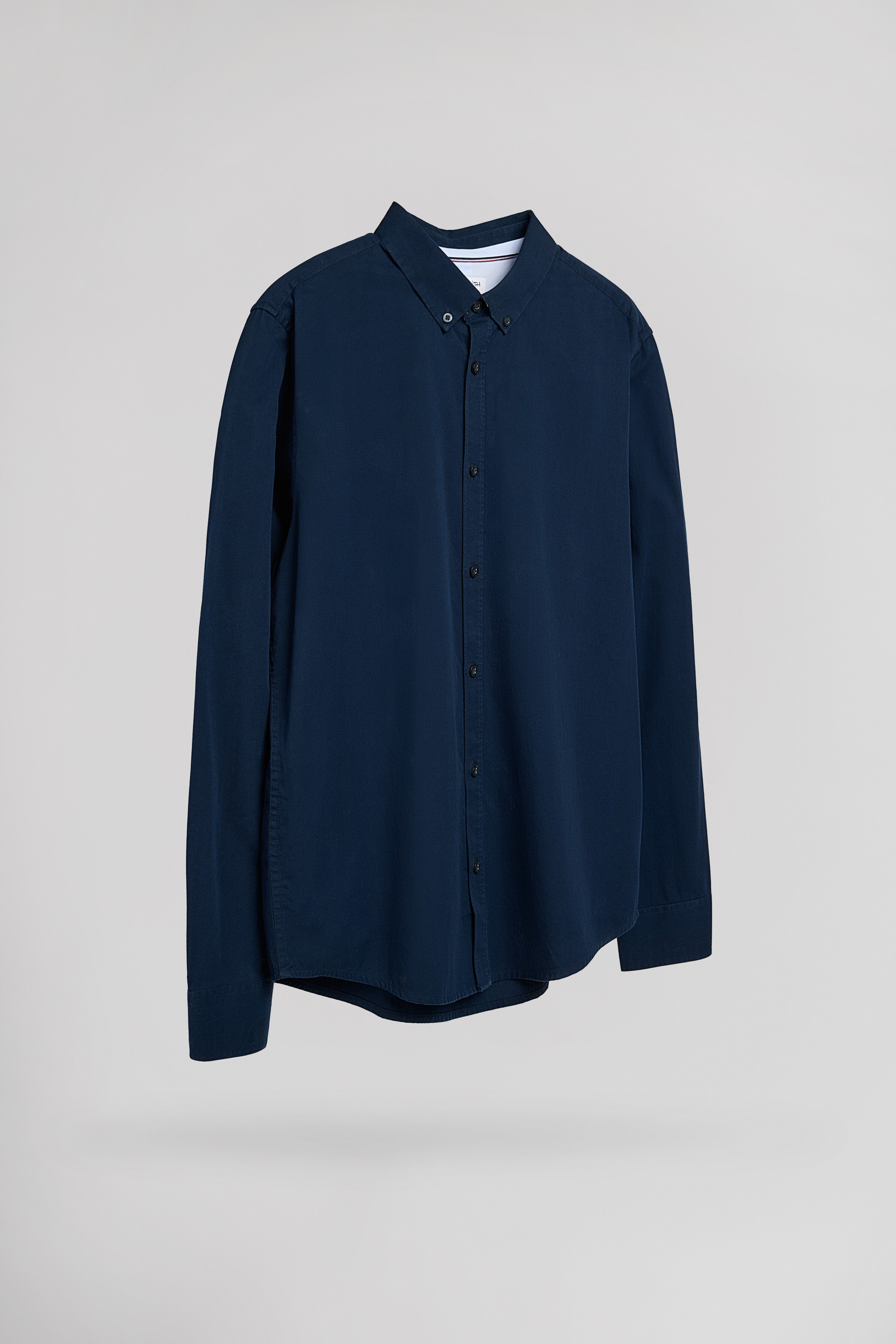 Teddy Smith C-Volt 2 ML chemise twill total navy anti-froissement