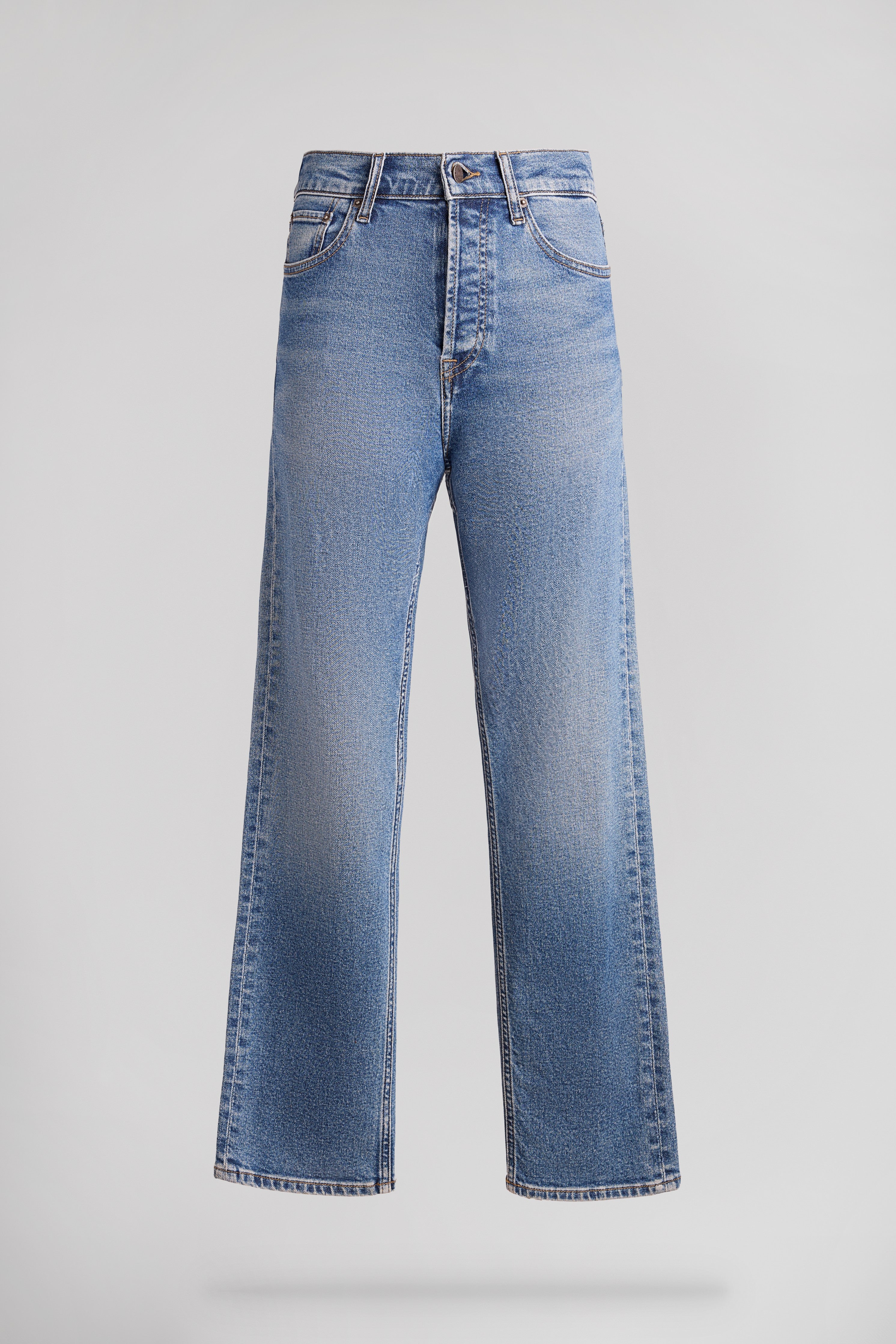Teddy Smith P-Ginger Straight jean droit indigo taille haute