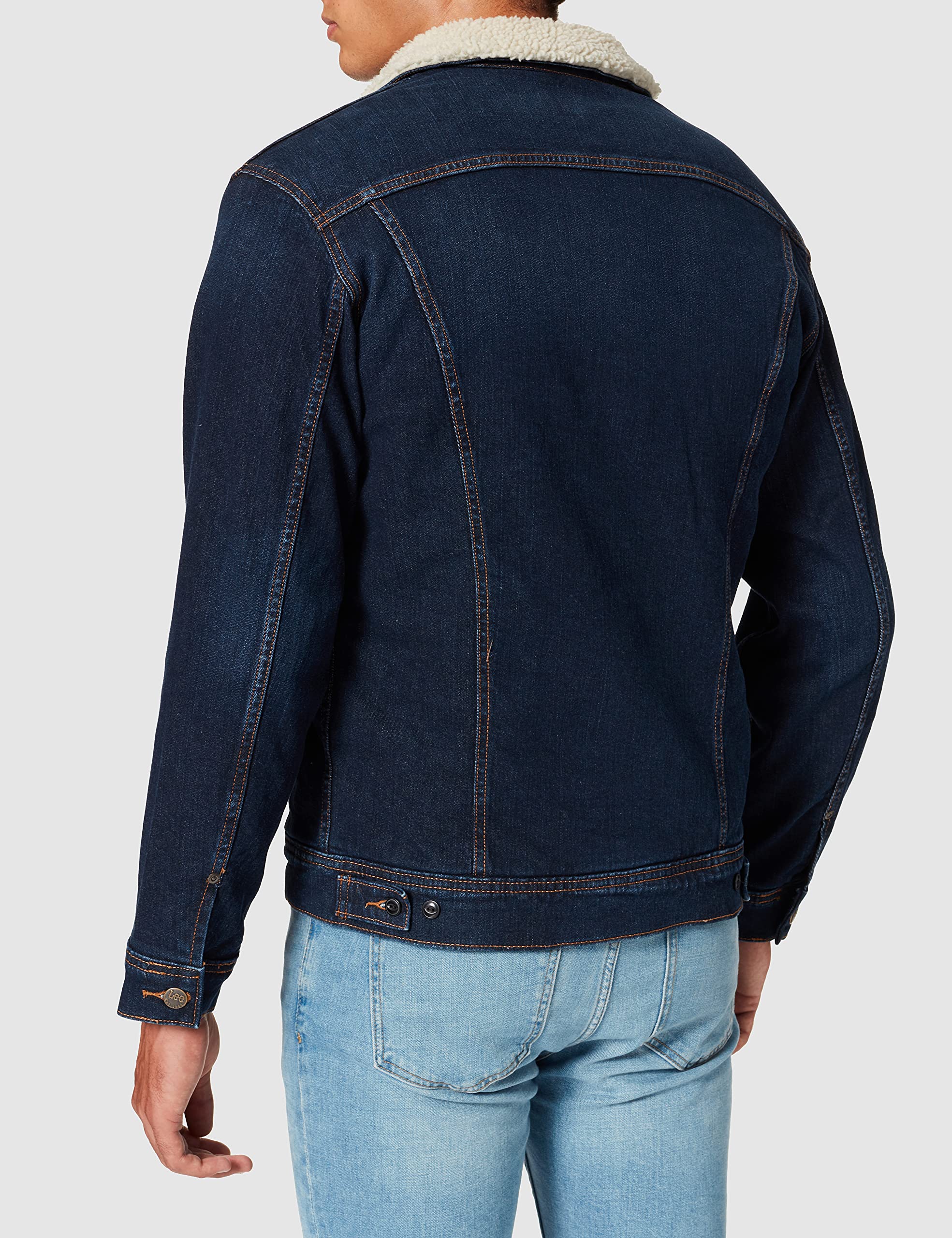 Lee Sherpa veste en jean Dark Sidney doublure sherpa