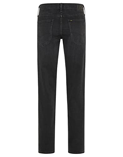Lee Luke jean slim homme noir tapered coton