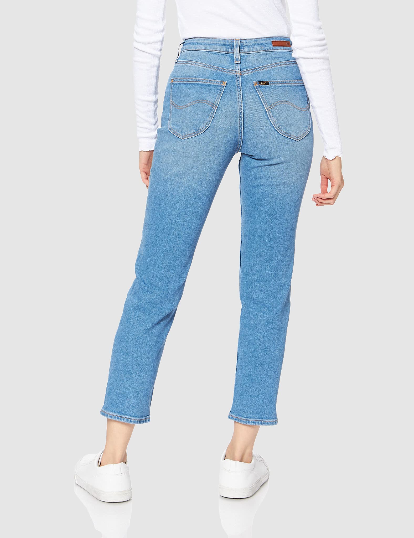 Lee Carol jean Mid Worn 25/35 taille haute