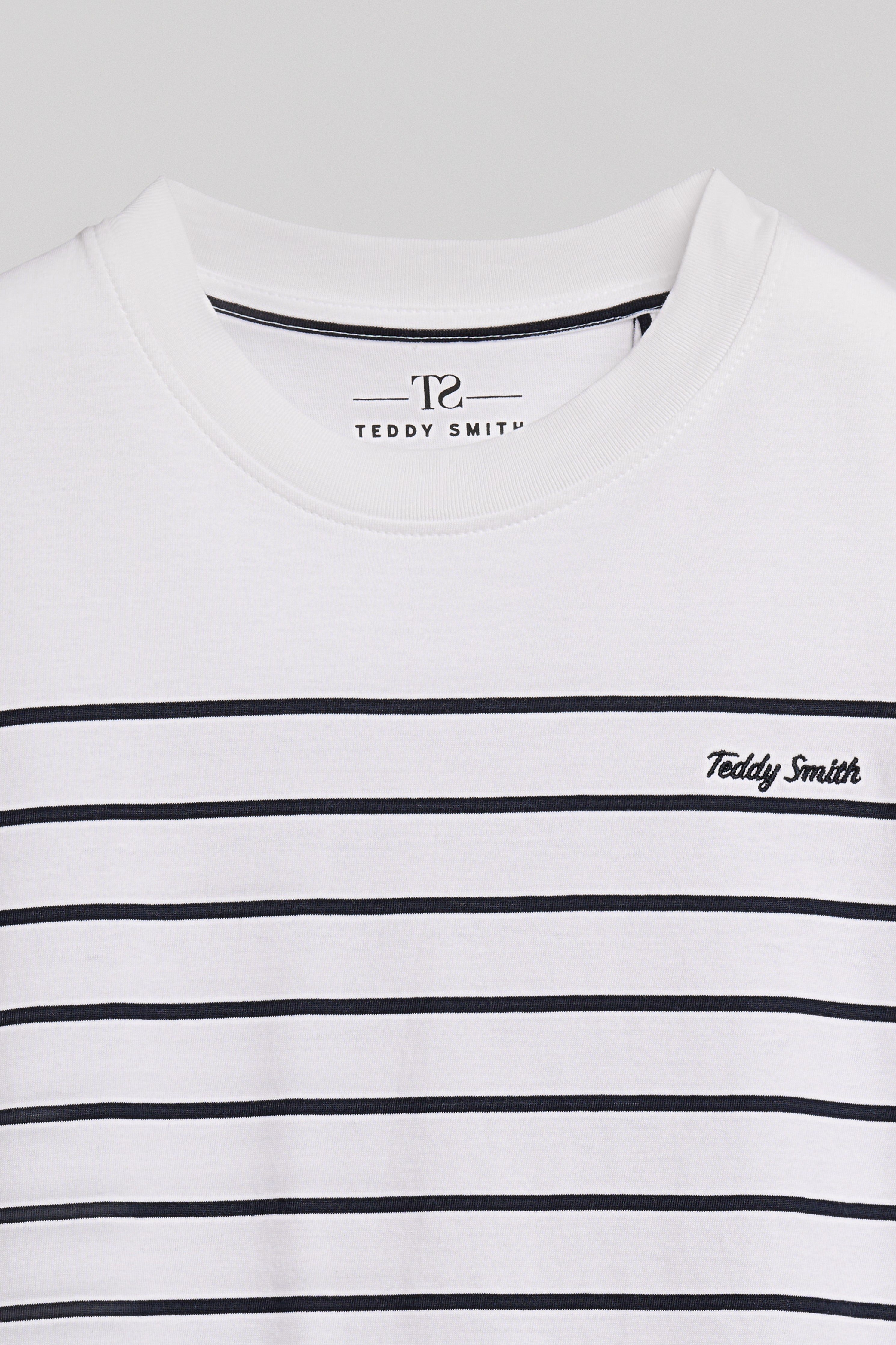 Teddy Smith T-Carla Stripes t-shirt rayé dark navy femme