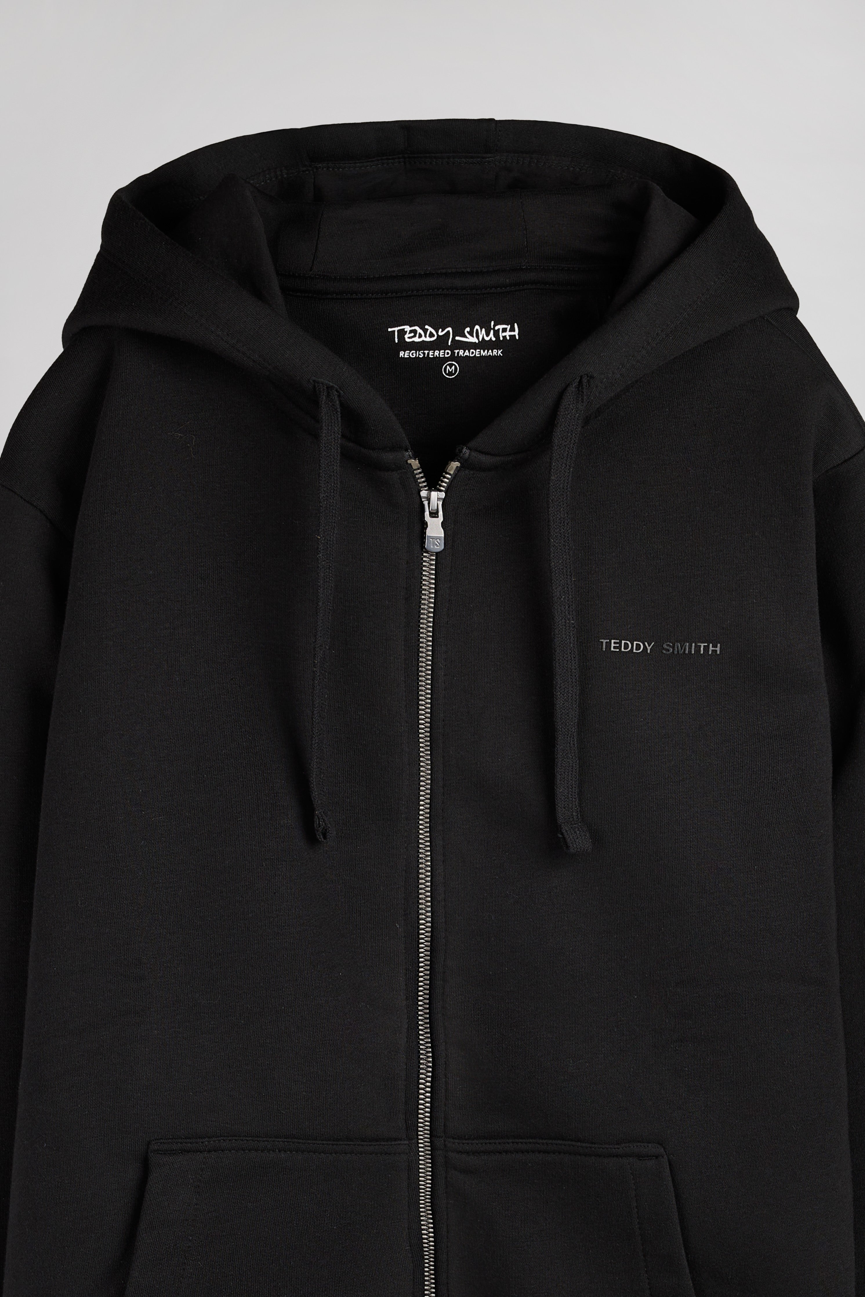Teddy Smith Giclass Little gilet zippé noir molleton