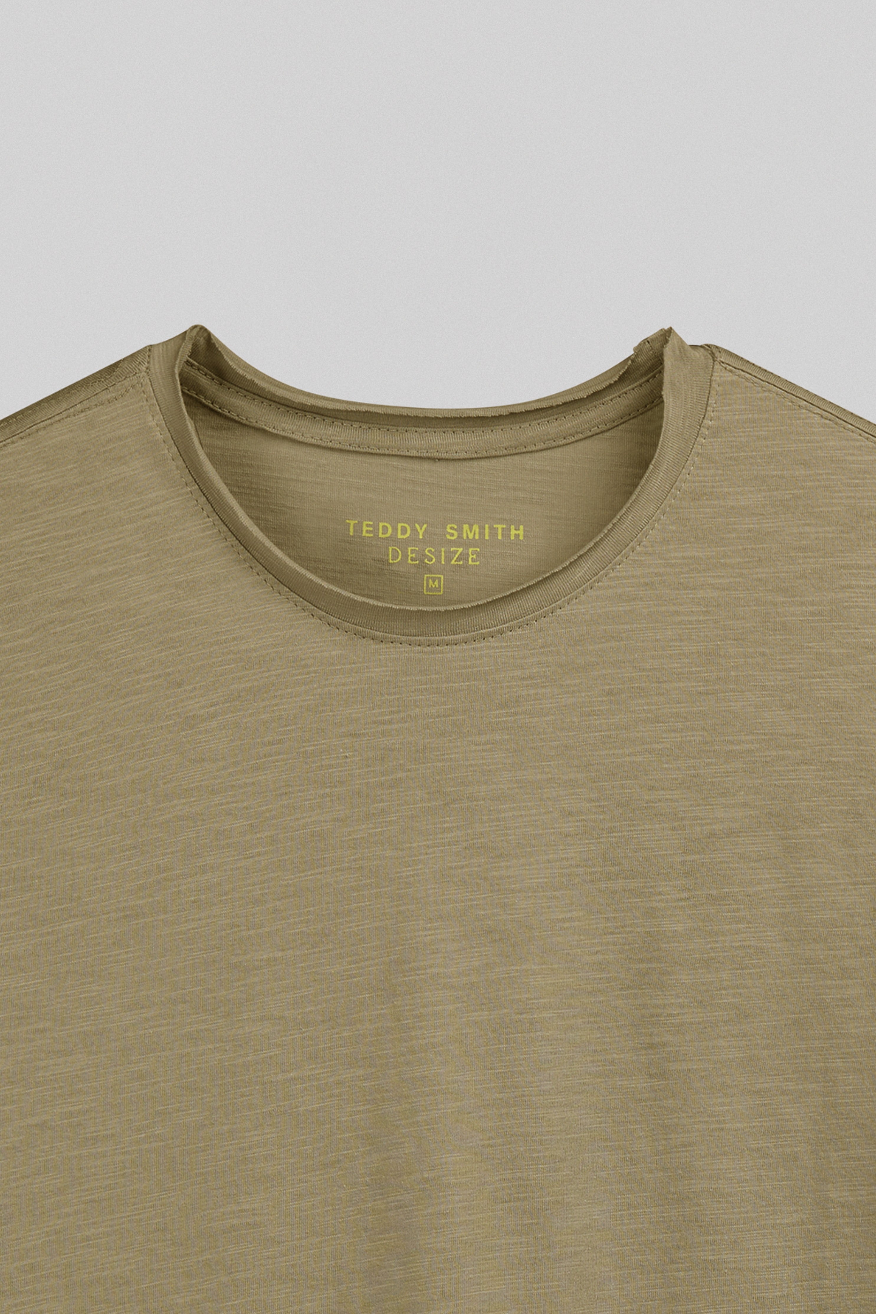 Teddy Smith T-Perry MC t-shirt kaki sable homme