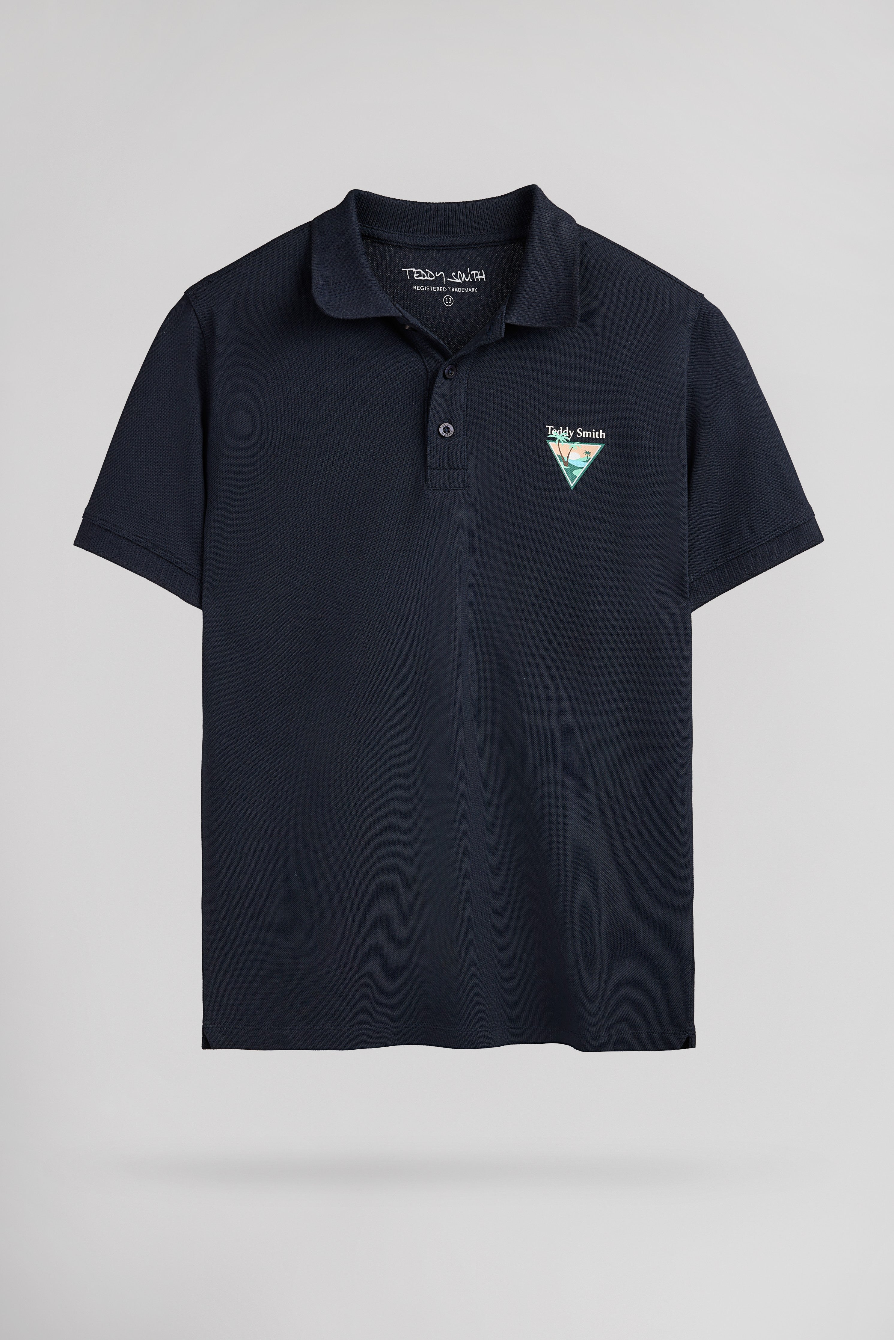 Teddy Smith P-Lary MC JR polo enfant Dark Navy coton