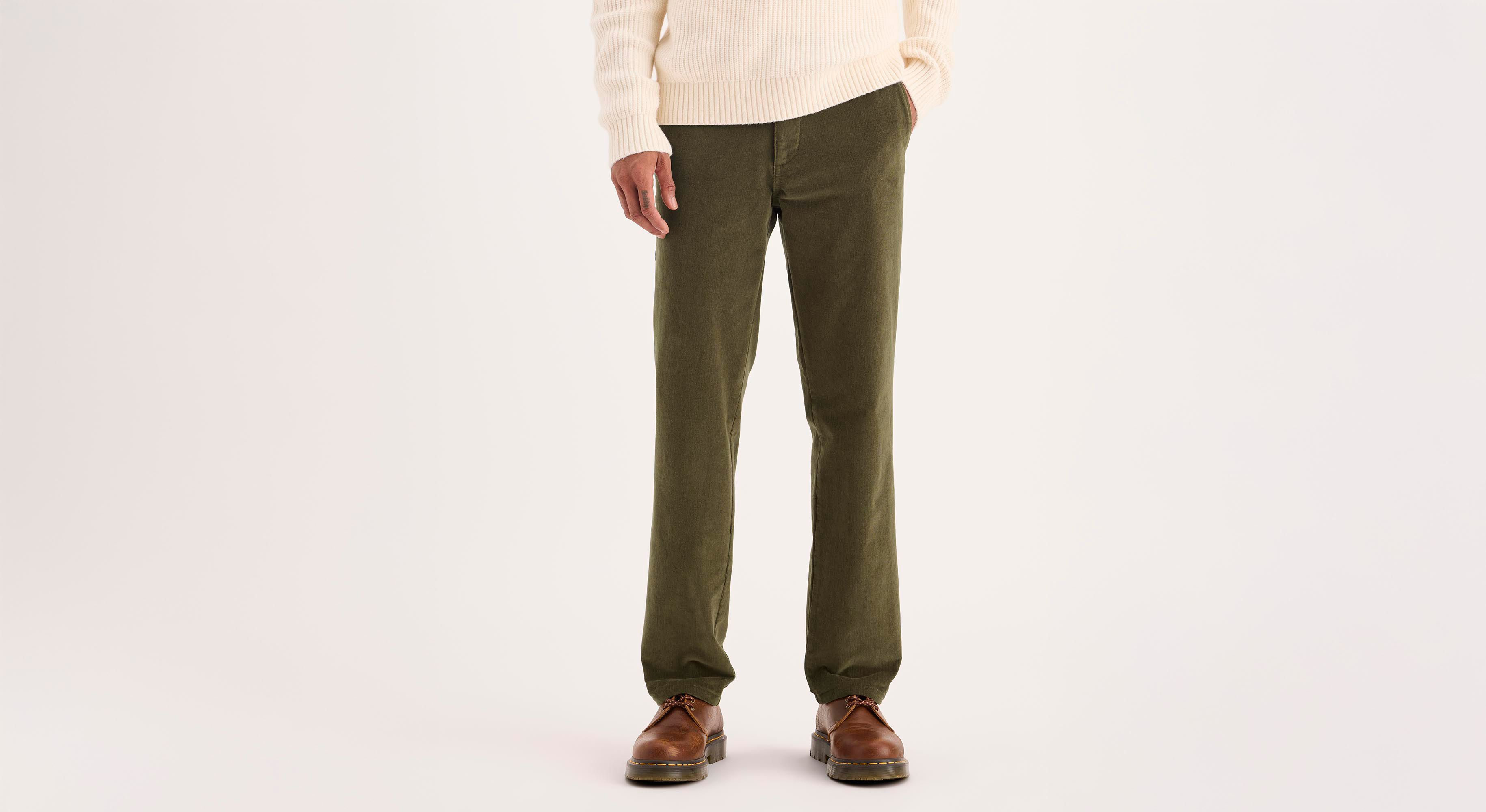 Dockers Ultimate Slim Fit chino vert Moss stretch