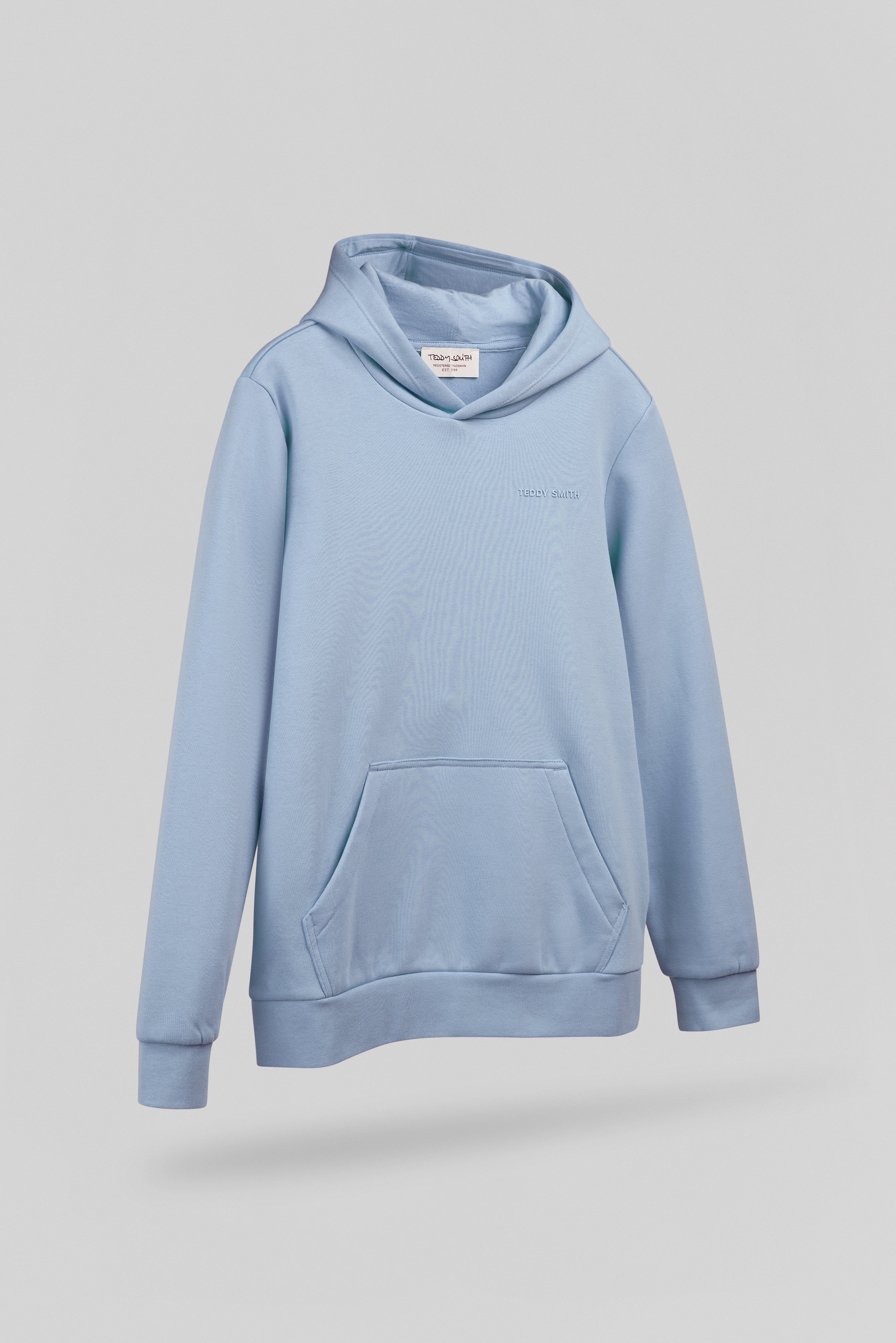 Teddy Smith S-Nark Hoody Jr sweat capuche bleu minéral garçon
