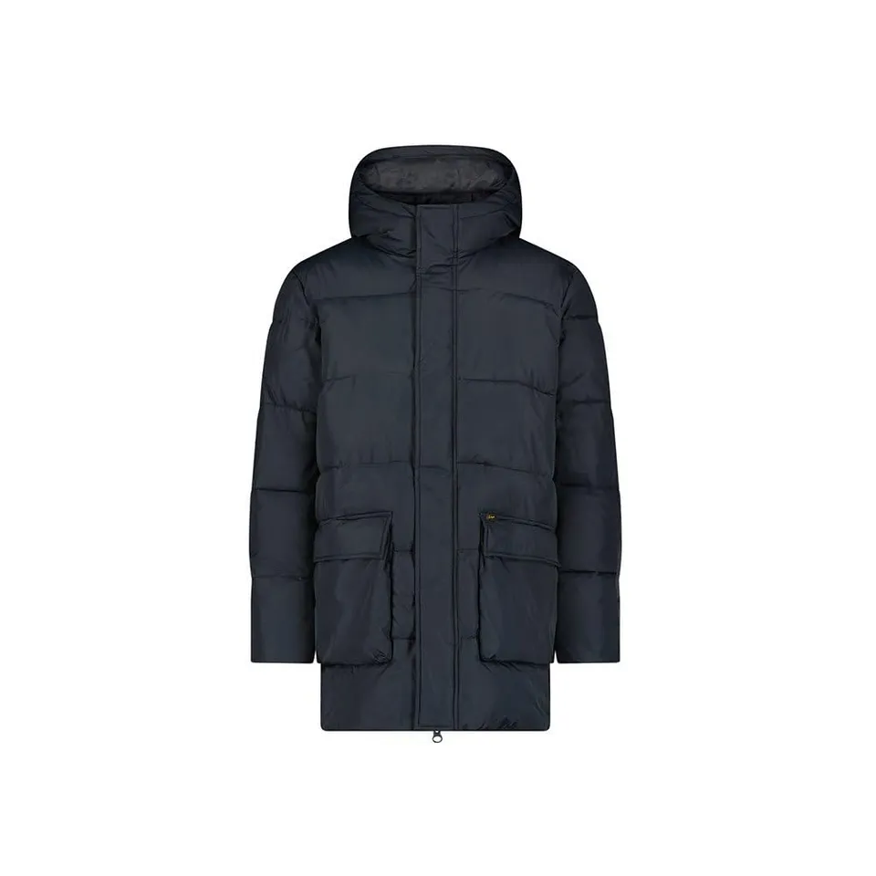 Lee Long Puffer Jacket veste longue homme noir matelassée