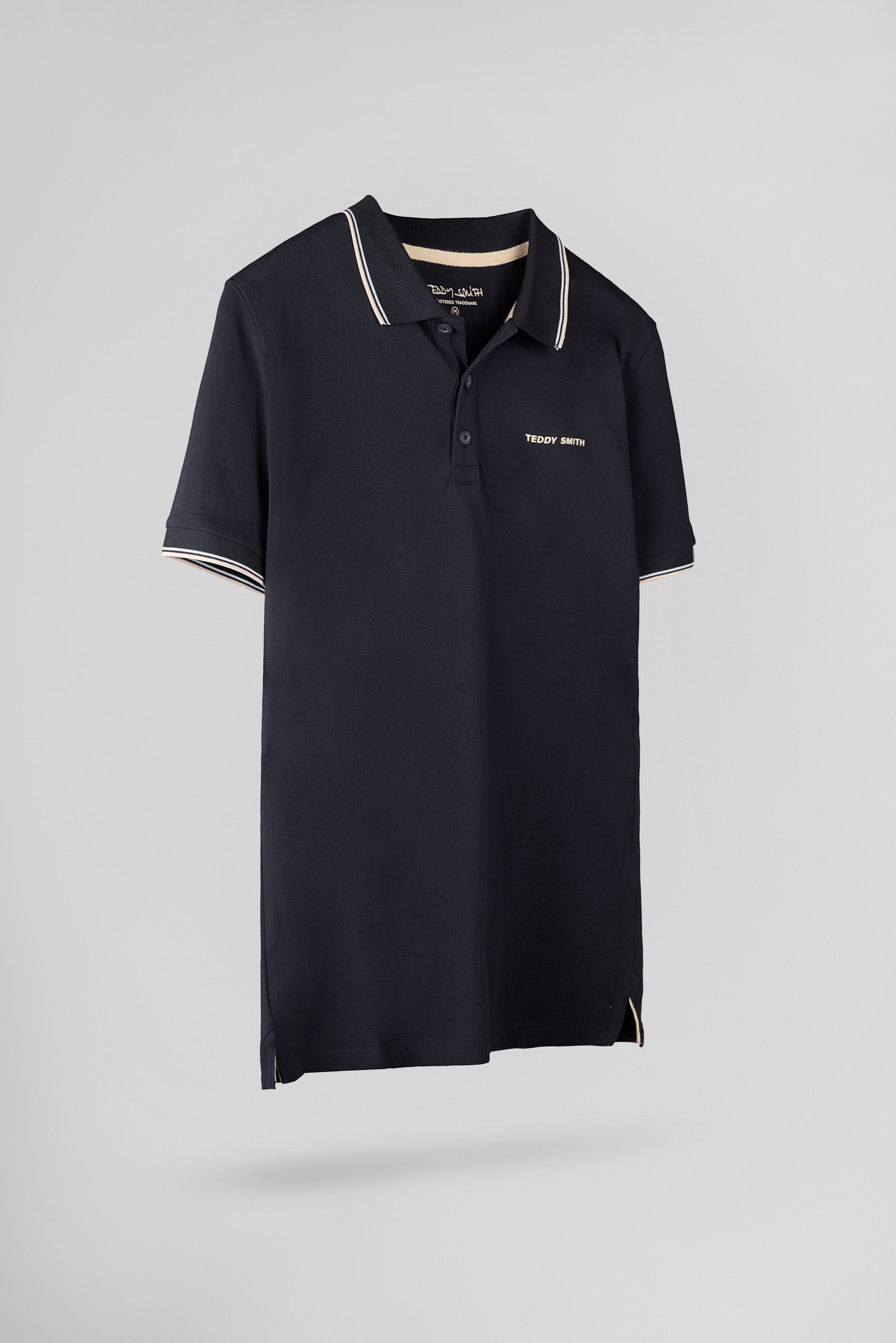 Teddy Smith Pasian 2 polo bleu marine coton homme