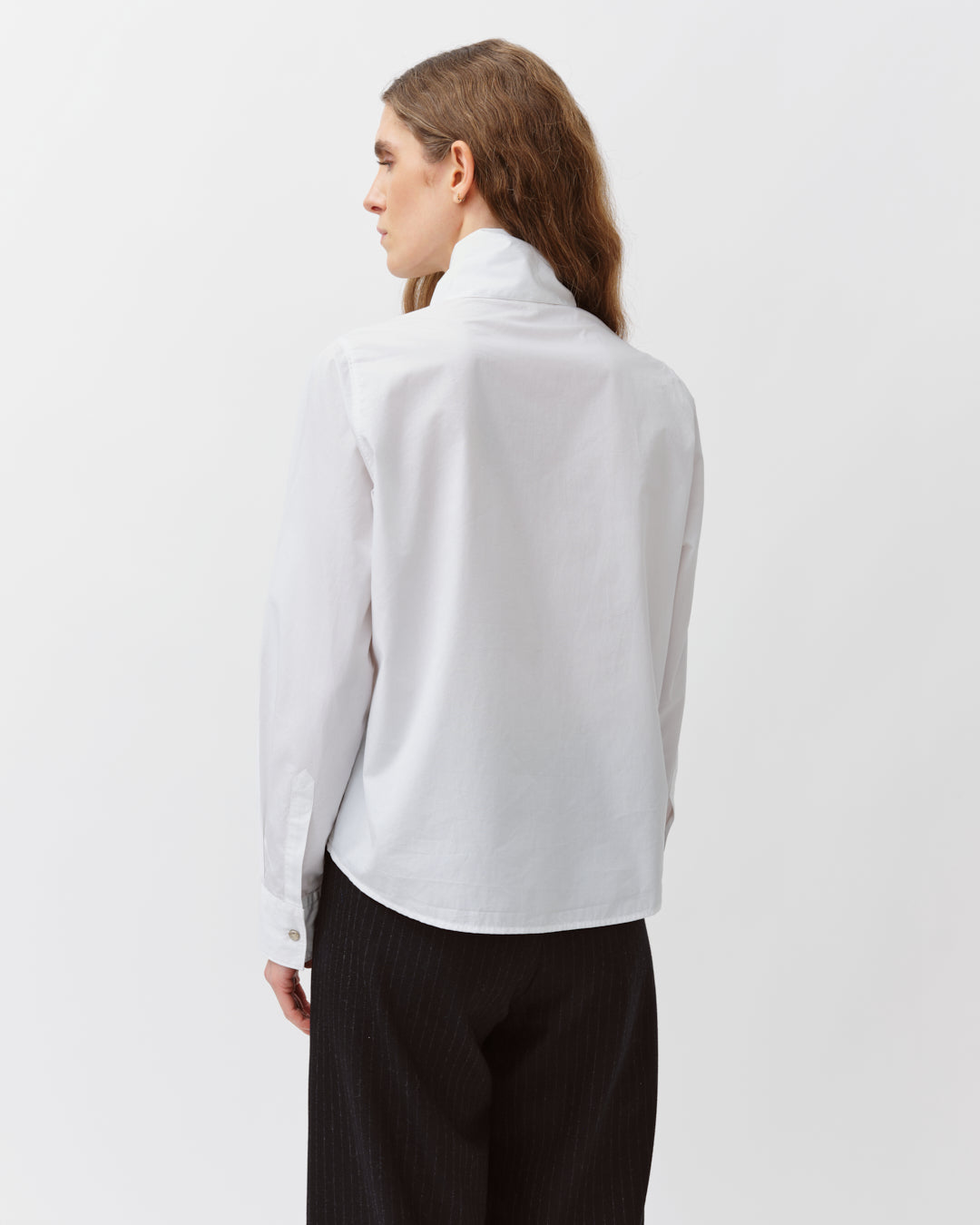 DIEGA CIRCIA chemise blanche coton lavallière