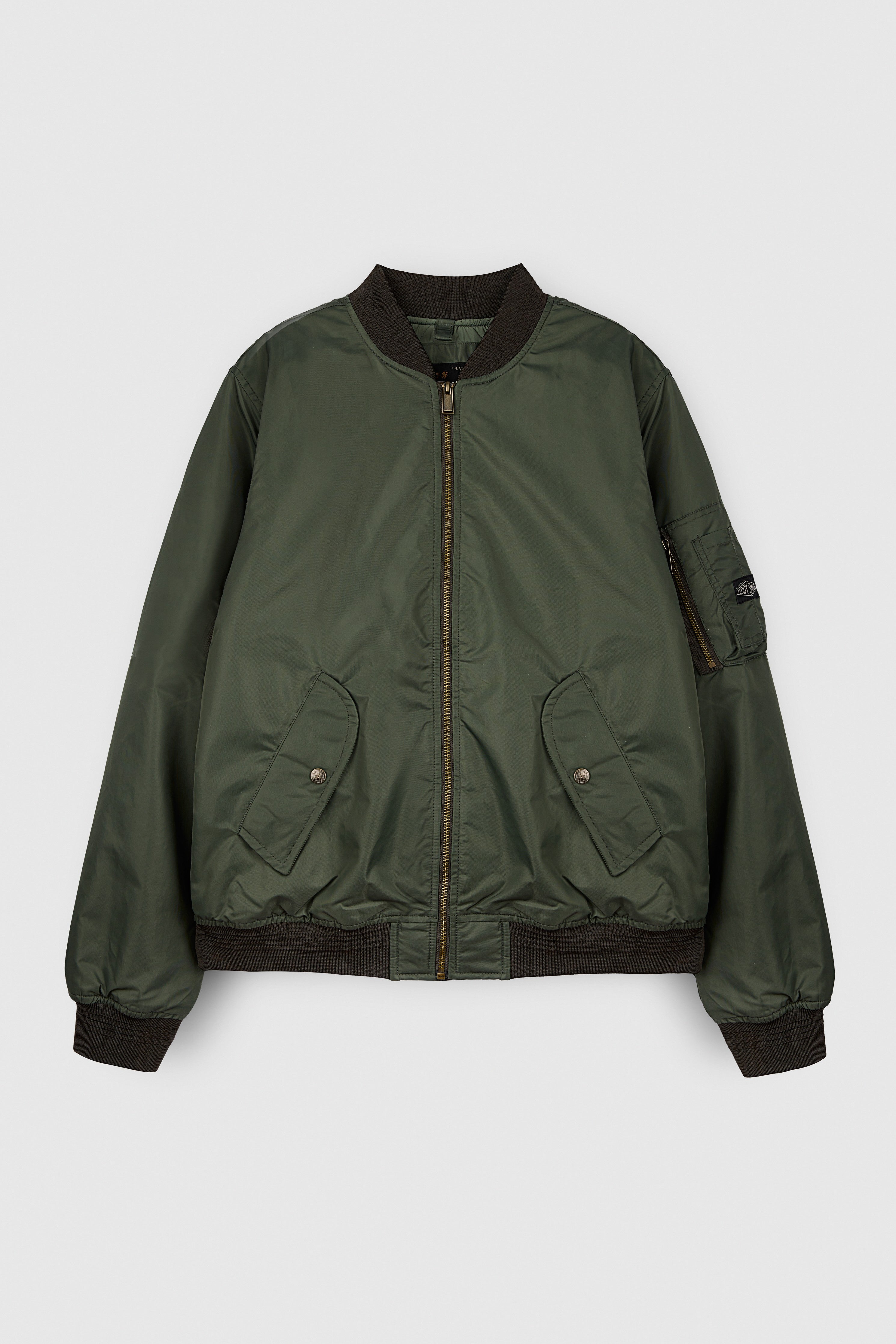 Teddy Smith B-MA1 Military blouson homme kaki aviateur